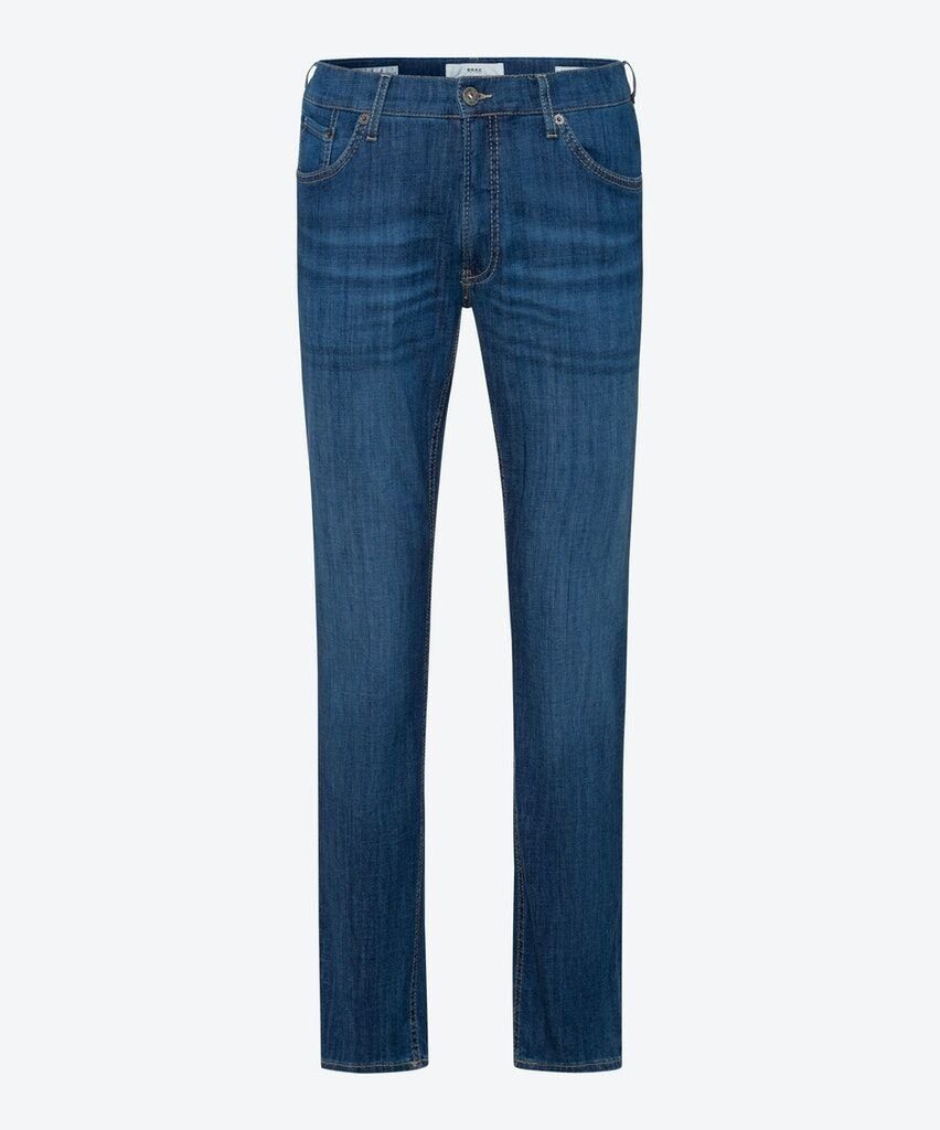 Brax 5-Pocket-Jeans mit used regular blue Five-Pocket-Taschen Chuck