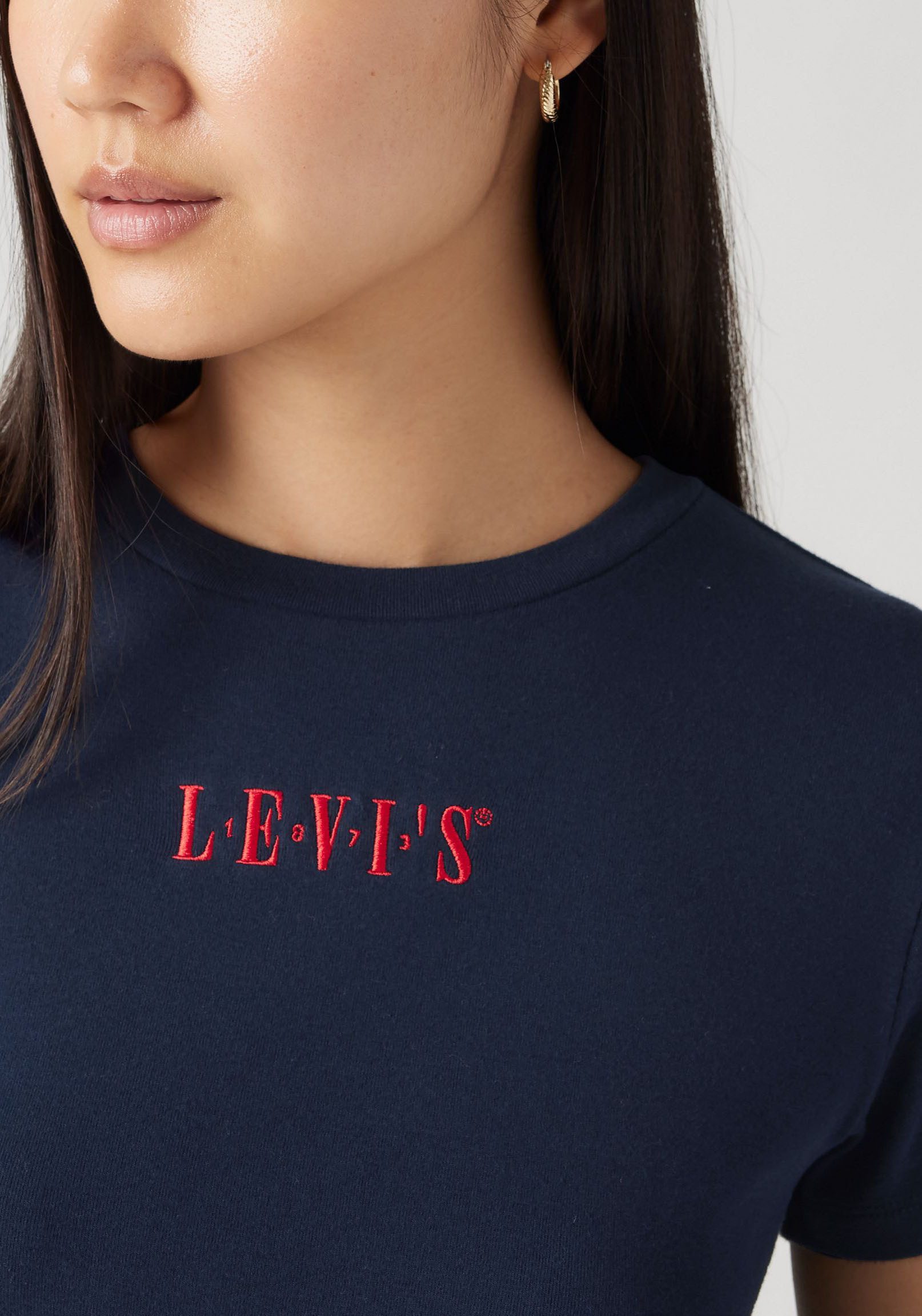Levi's® Print-Shirt GR ESSENTIAL SPORTY TEE mit Logo-Print