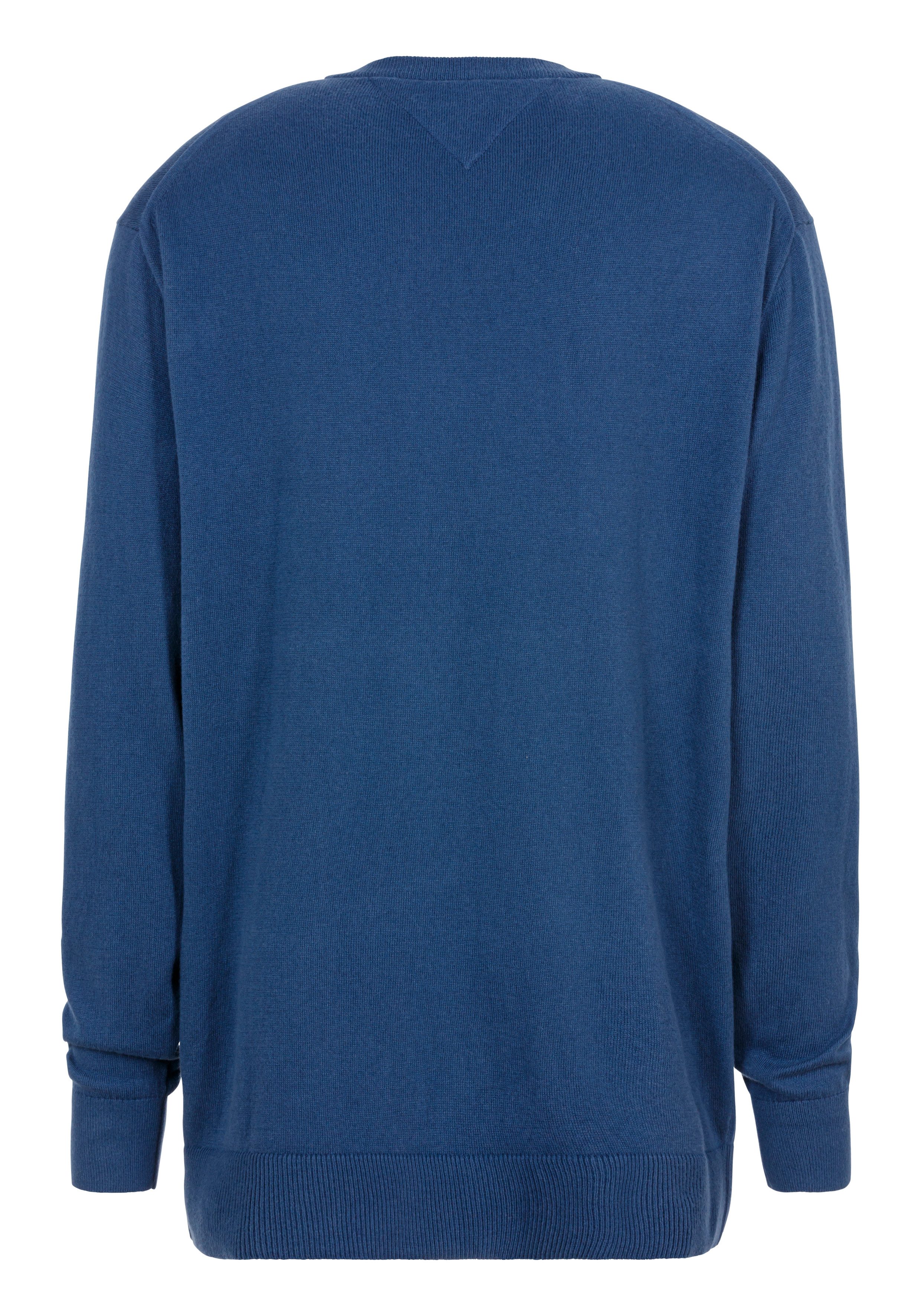 Tommy Hilfiger Big & Tall Strickpullover BT-PIMA ORG CTN CASHMERE VNCK-B in günstig online kaufen