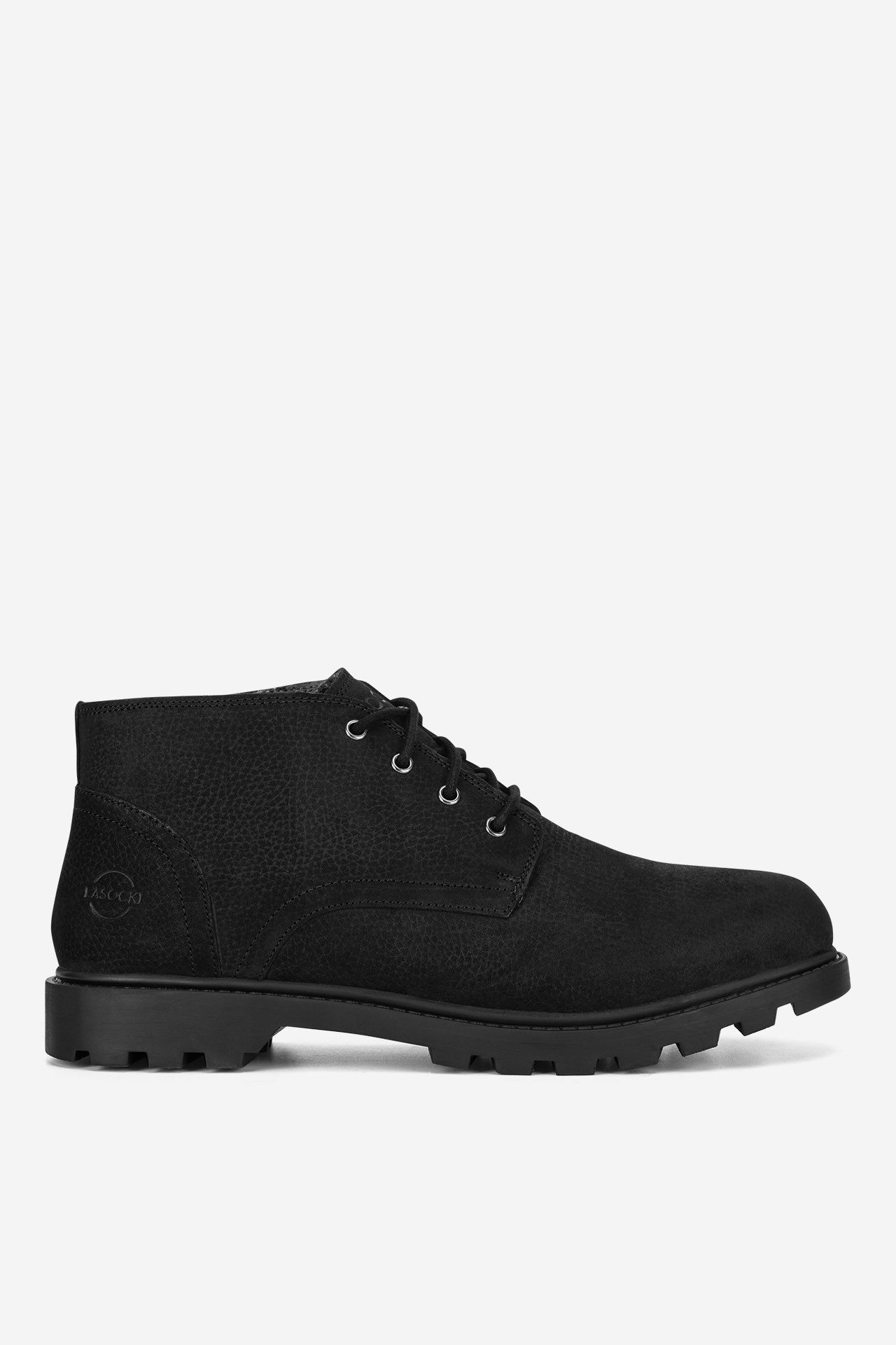 LASOCKI Lasocki Mann Boot 42 schwarz 5905588764809 Klettboot