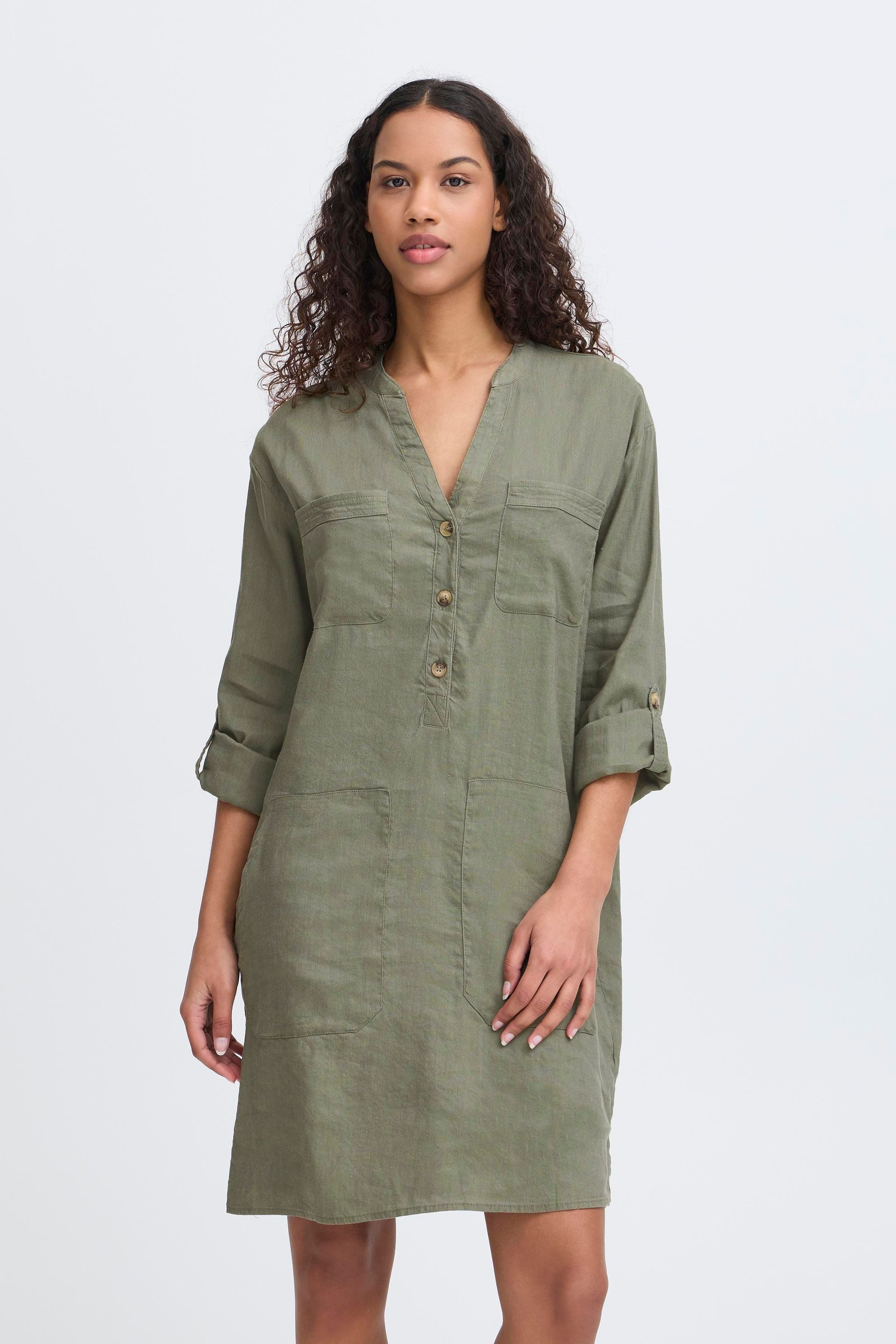 Pulz Jeans Minikleid PZLUCA Komfortables Midikleid günstig online kaufen
