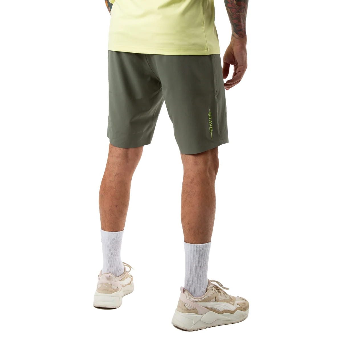 Platzangst Fahrradhose Paths Short - green günstig online kaufen