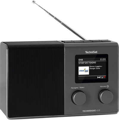 TechniSat »TECHNIRADIO 4 IR kompaktes« Internet-Radio (Internetradio, UKW mit RDS, Digitalradio (DAB), 3 W)