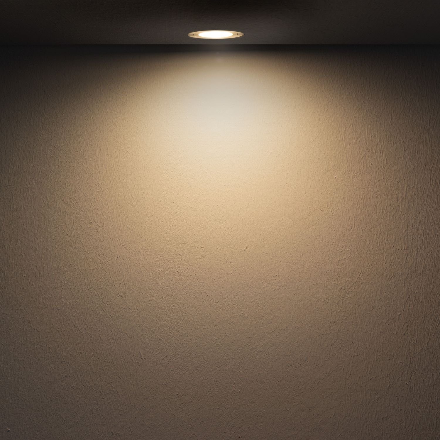 extra von flach Einbaustrahler LED Einbaustrahler 3er 5W LED Leuchtmittel Set LEDANDO mit weiß in