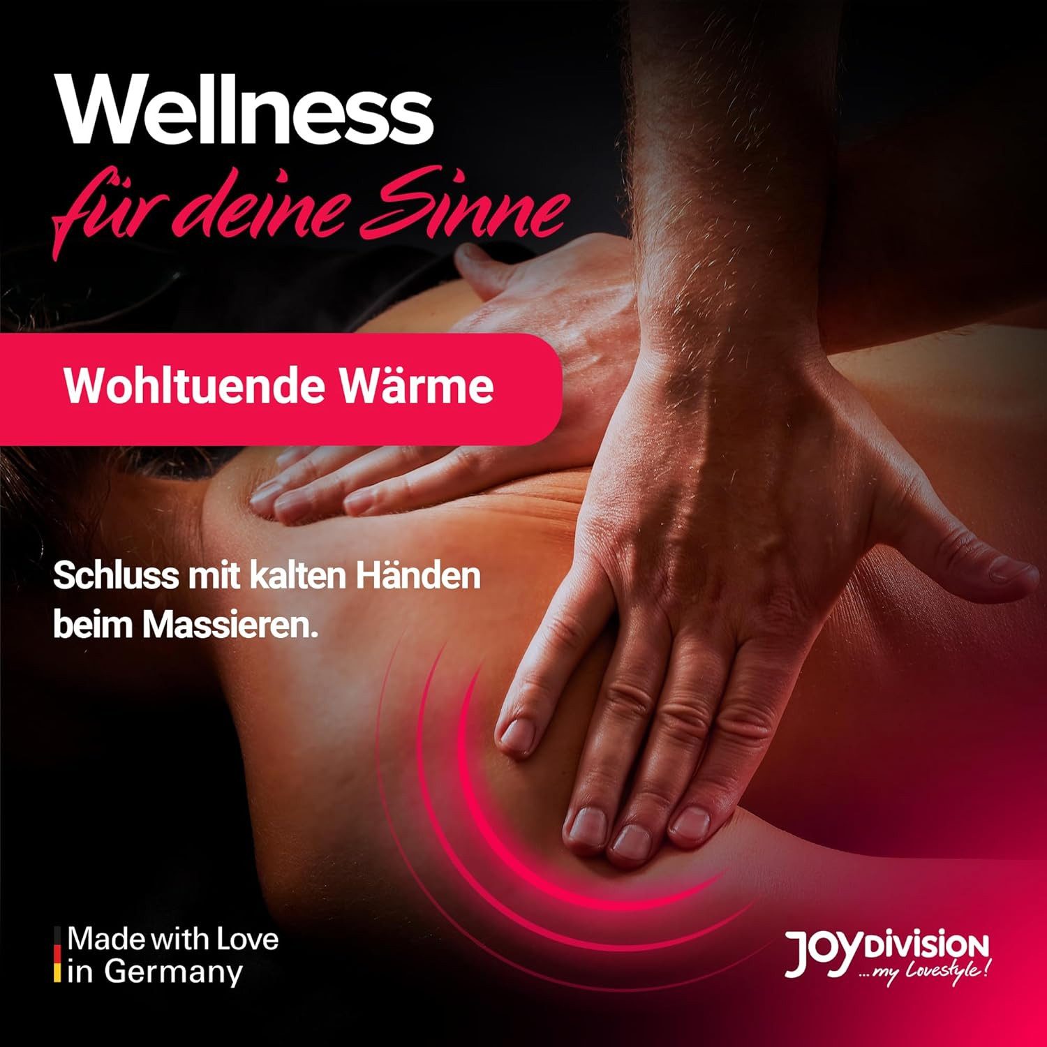 JOYDIVISION Massageöl WARMup, das ölfreie Massageliquid, Fett-und ölfreies Liquid, wie ein Massageöl