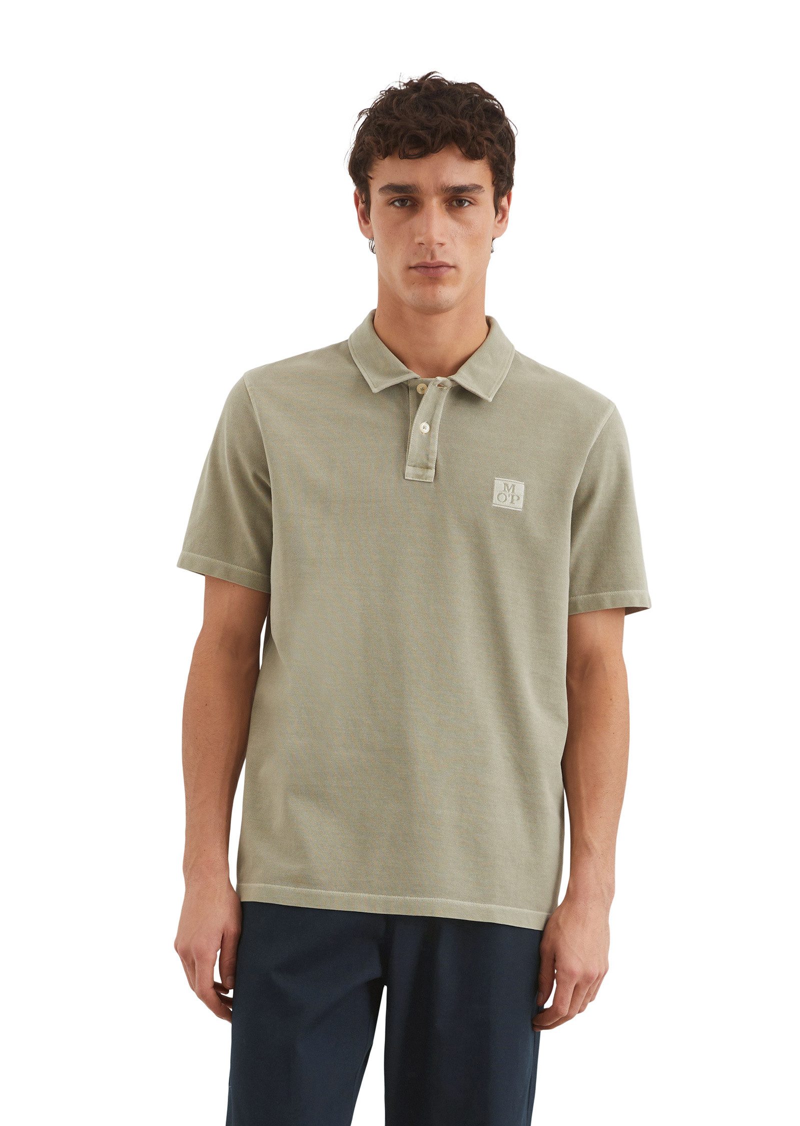 Marc OPolo Poloshirt "aus Bio-Baumwolle" günstig online kaufen