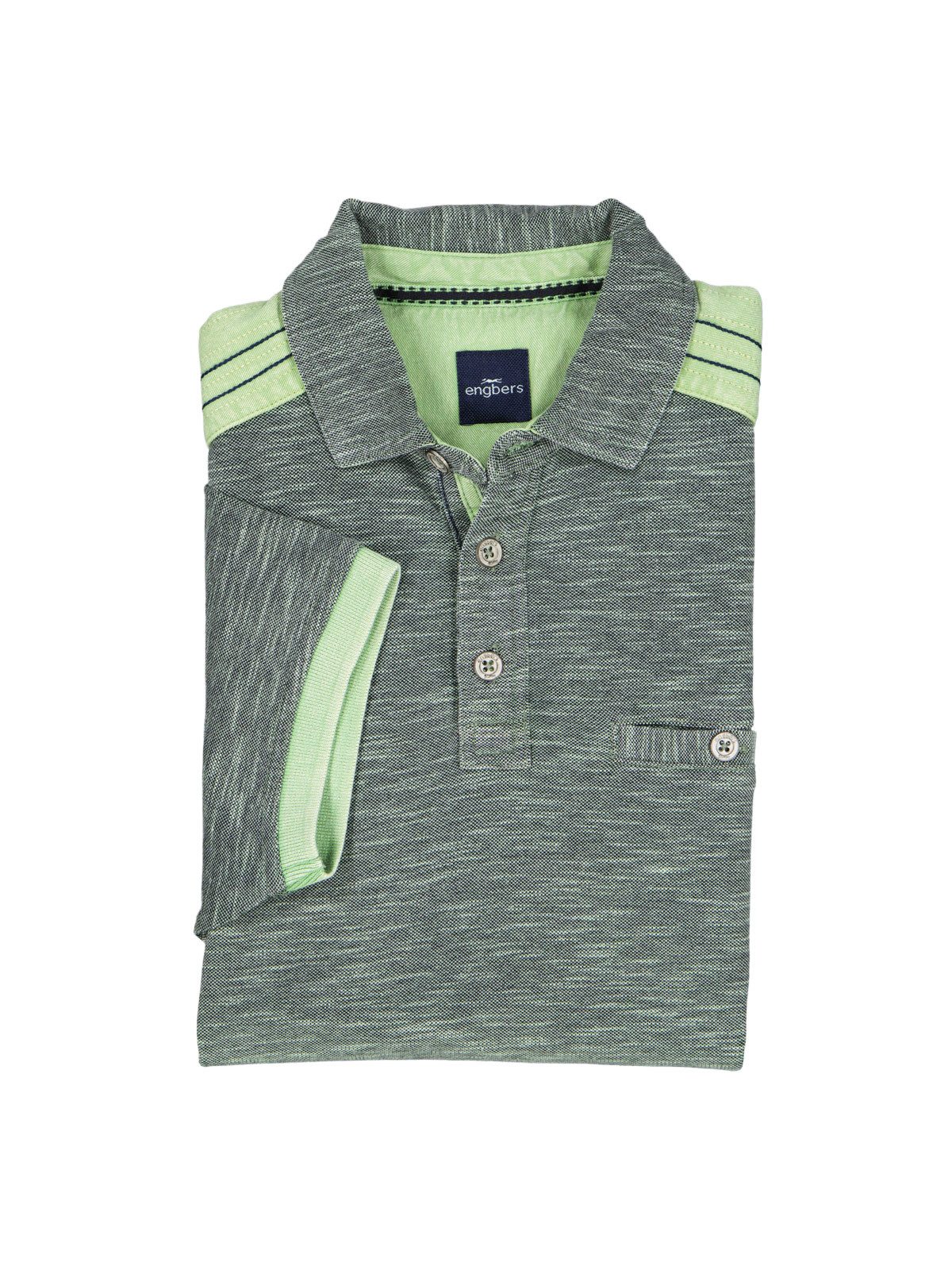 Engbers Poloshirt Herren Poloshirt, Hellgruen