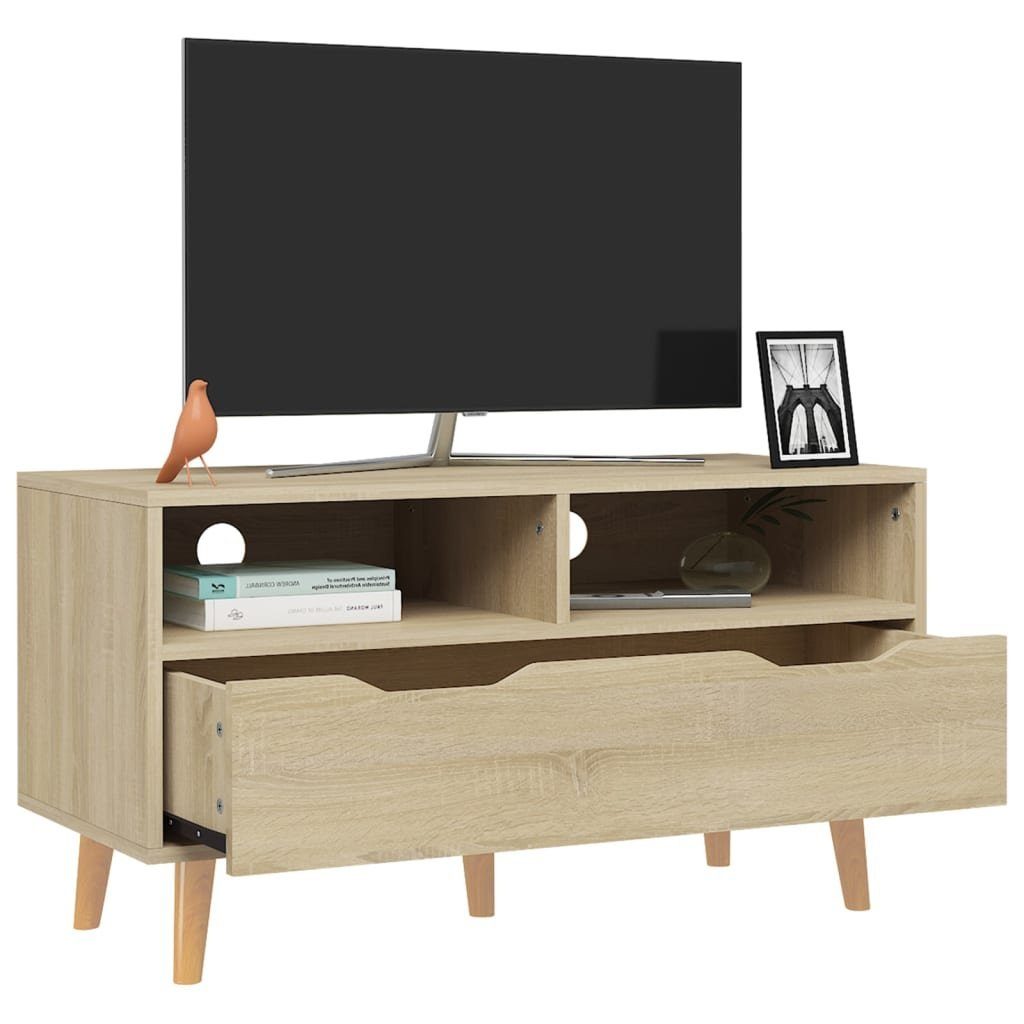Holzwerkstoff furnicato cm Sonoma-Eiche 90x40x48,5 TV-Schrank