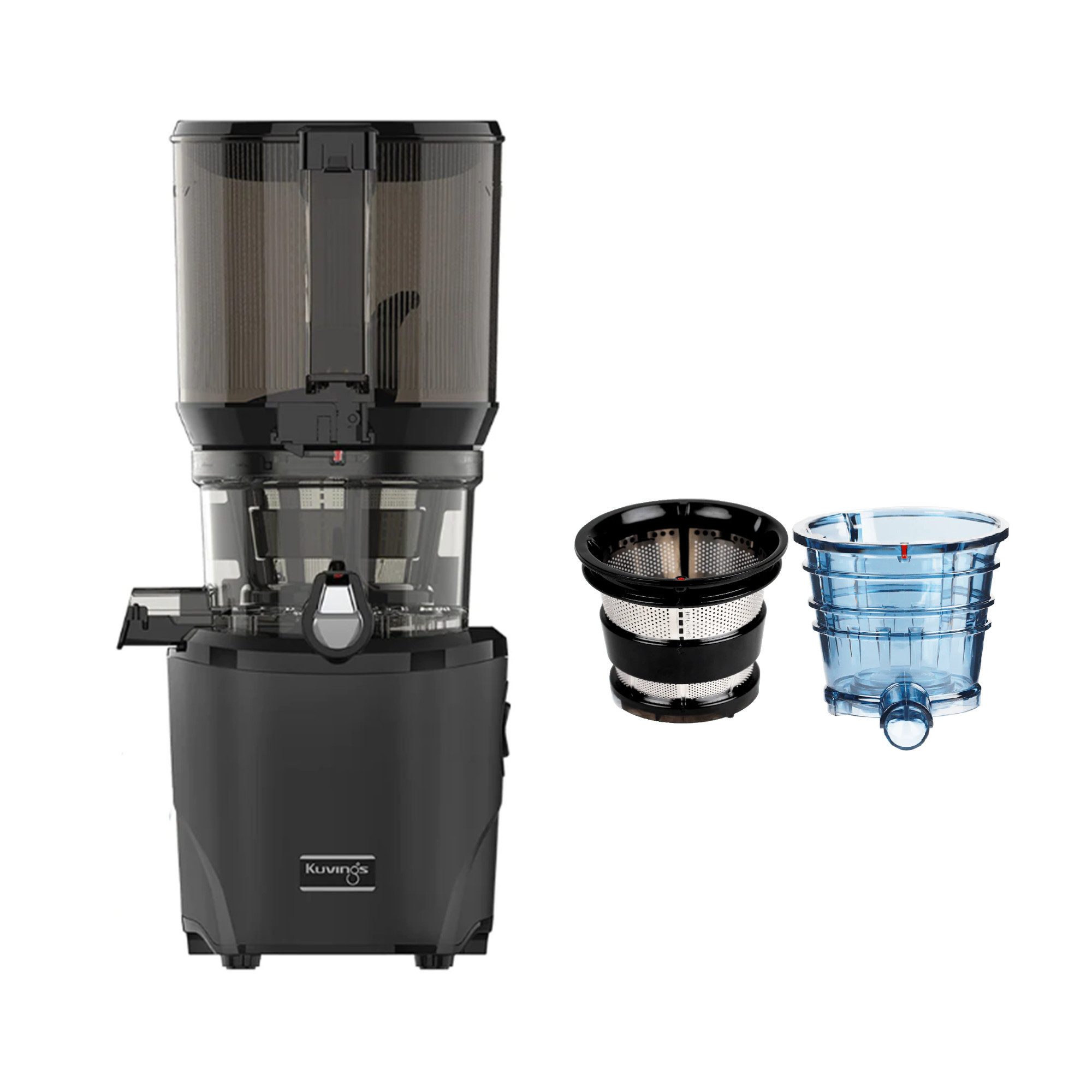Kuvings Entsafter Kuvings Auto10S Slow Juicer mit Creme & Smoothie Strainer