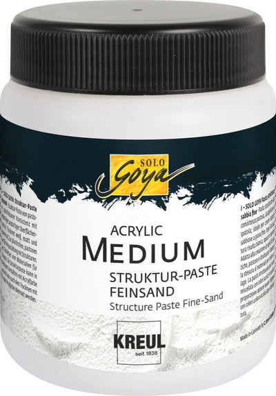 Kreul Strukturpaste Effekt-Paste Acrylic Medium Struktur-Paste, Feinsand