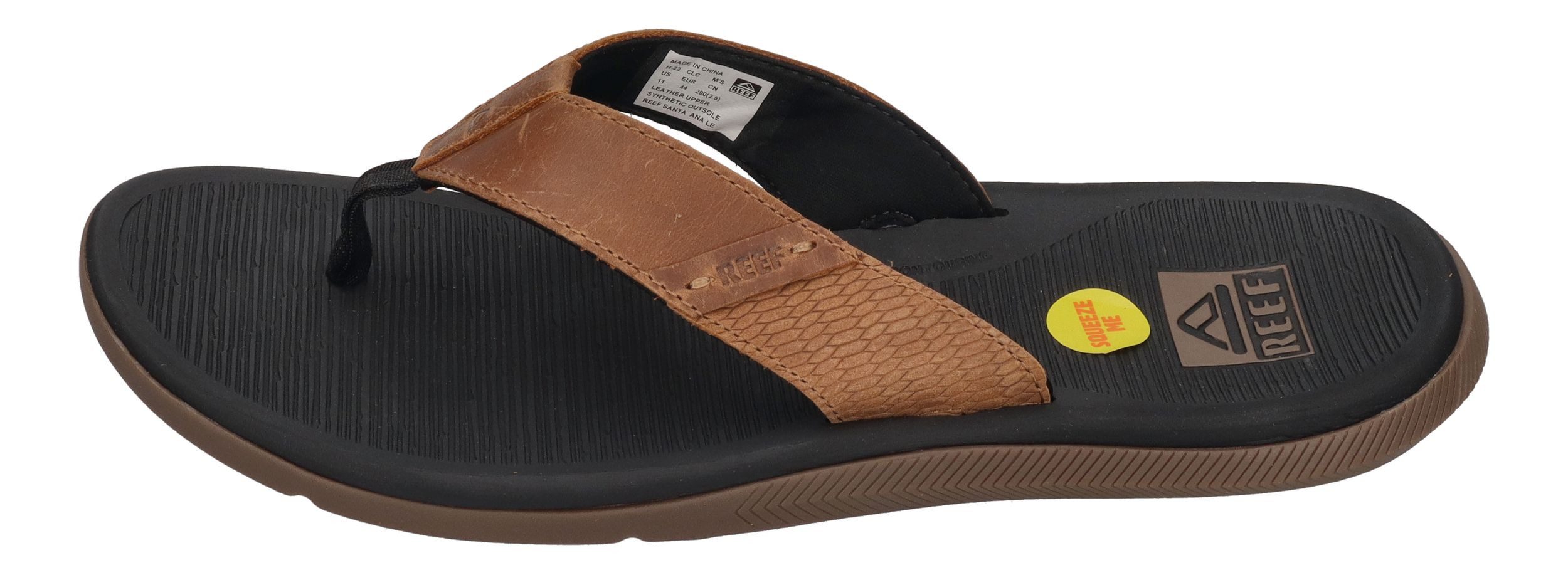 Reef Santa Ana Zehentrenner Black and günstig online kaufen
