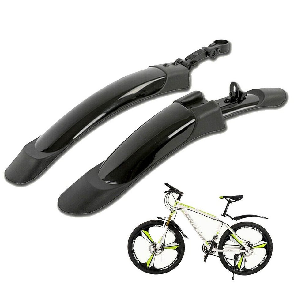 XIIW Schutzblech für 24-26 Zoll Mountainbike Schutzblech Fahrrad  Schutzblech MTB Bike Vorne Hinten