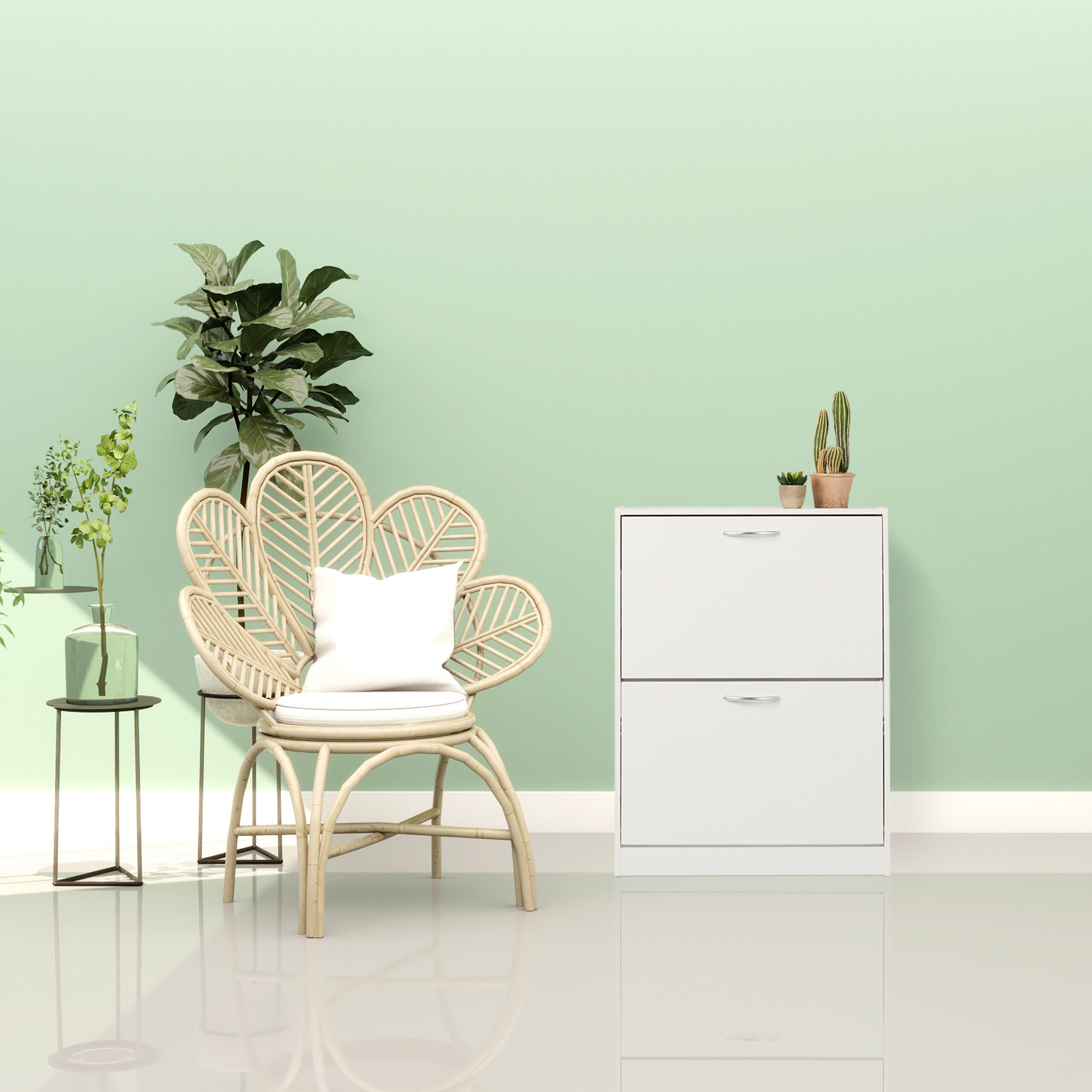 relaxdays Schuhkipper Schuhschrank Kipper (1 St), 2 günstig online kaufen