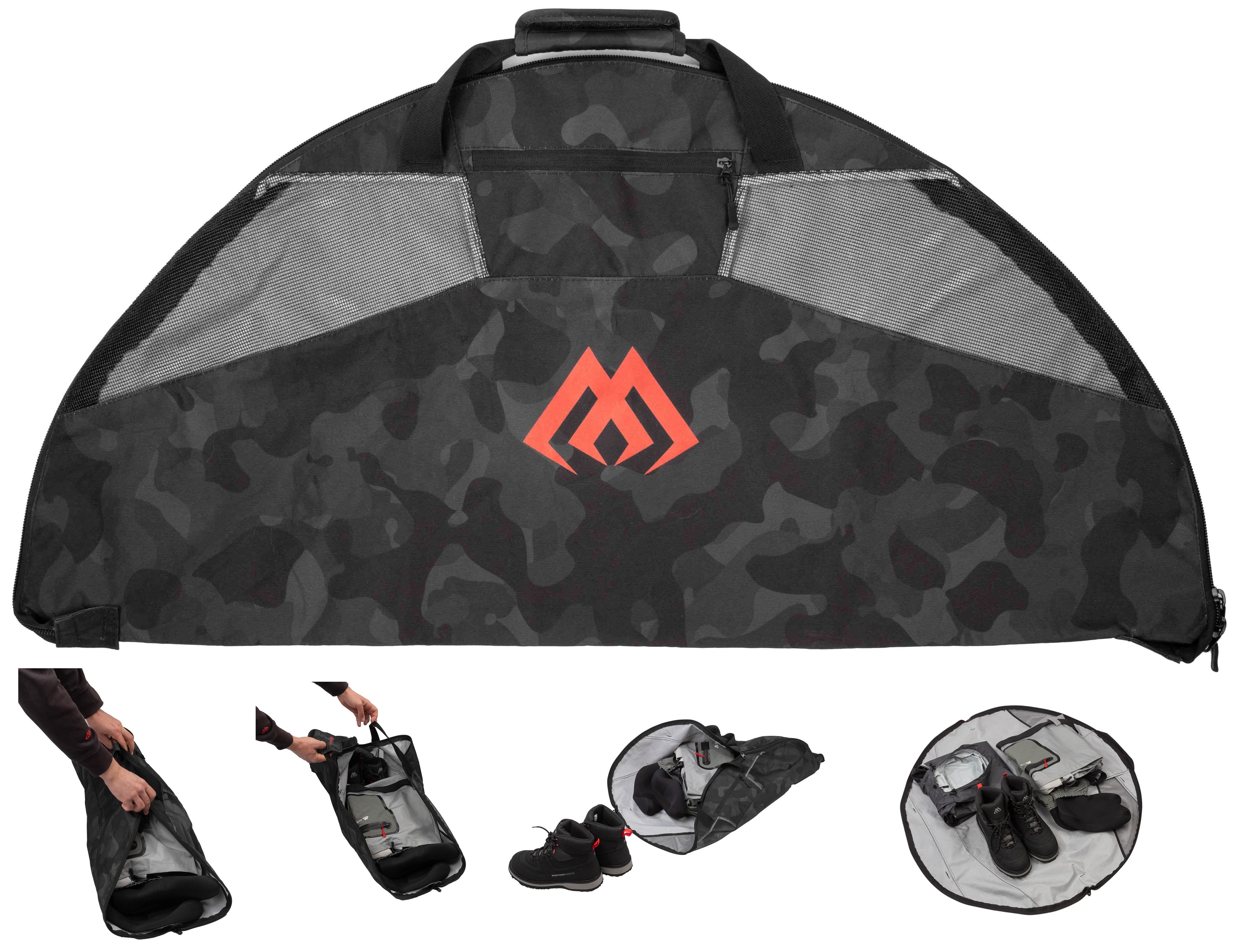 MIKADO Total Fishing Aufbewahrungstasche Tasche für Wathosen, Schuhe, Kleidung - TACO BAG - 100x50cm Camo (1-tlg)