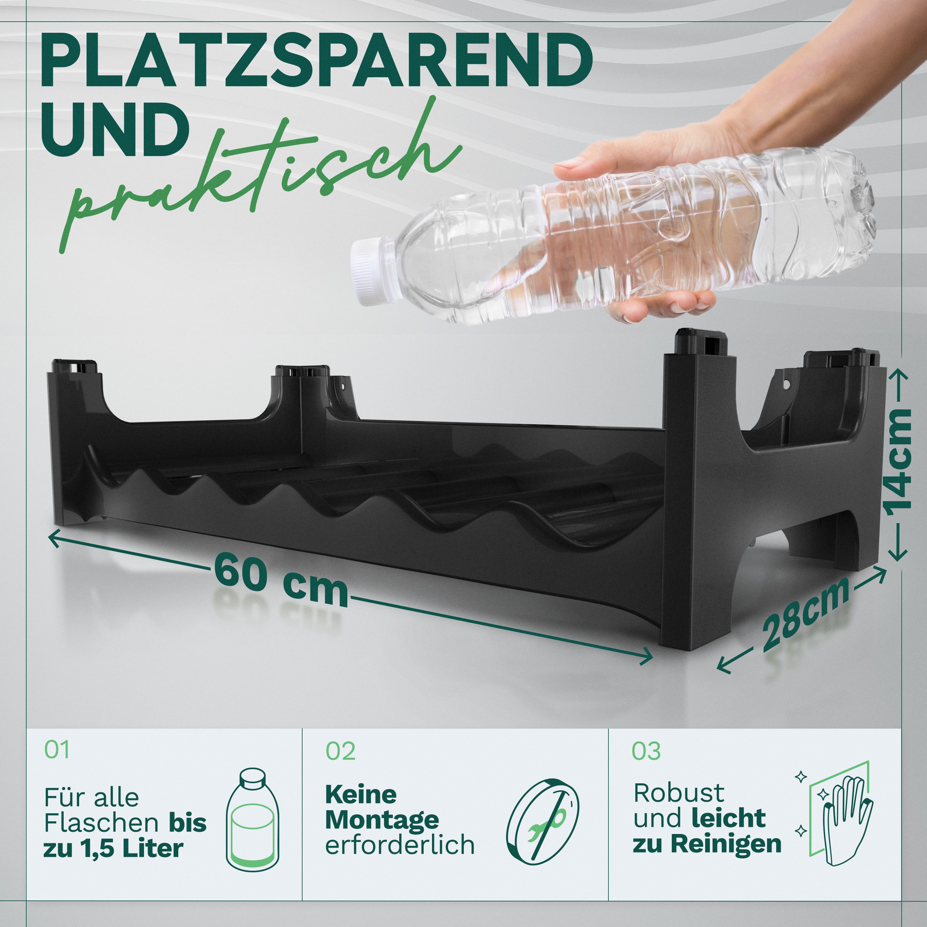 Novaliv Weinregal -, Spar-Set 6-tlg., Stapelbar,platzsparend, günstig online kaufen
