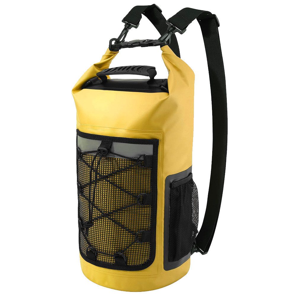 Reiserucksack Dry Bag 25L Wasserdicht, PVC Rucksack für Outdoor & Wassersport