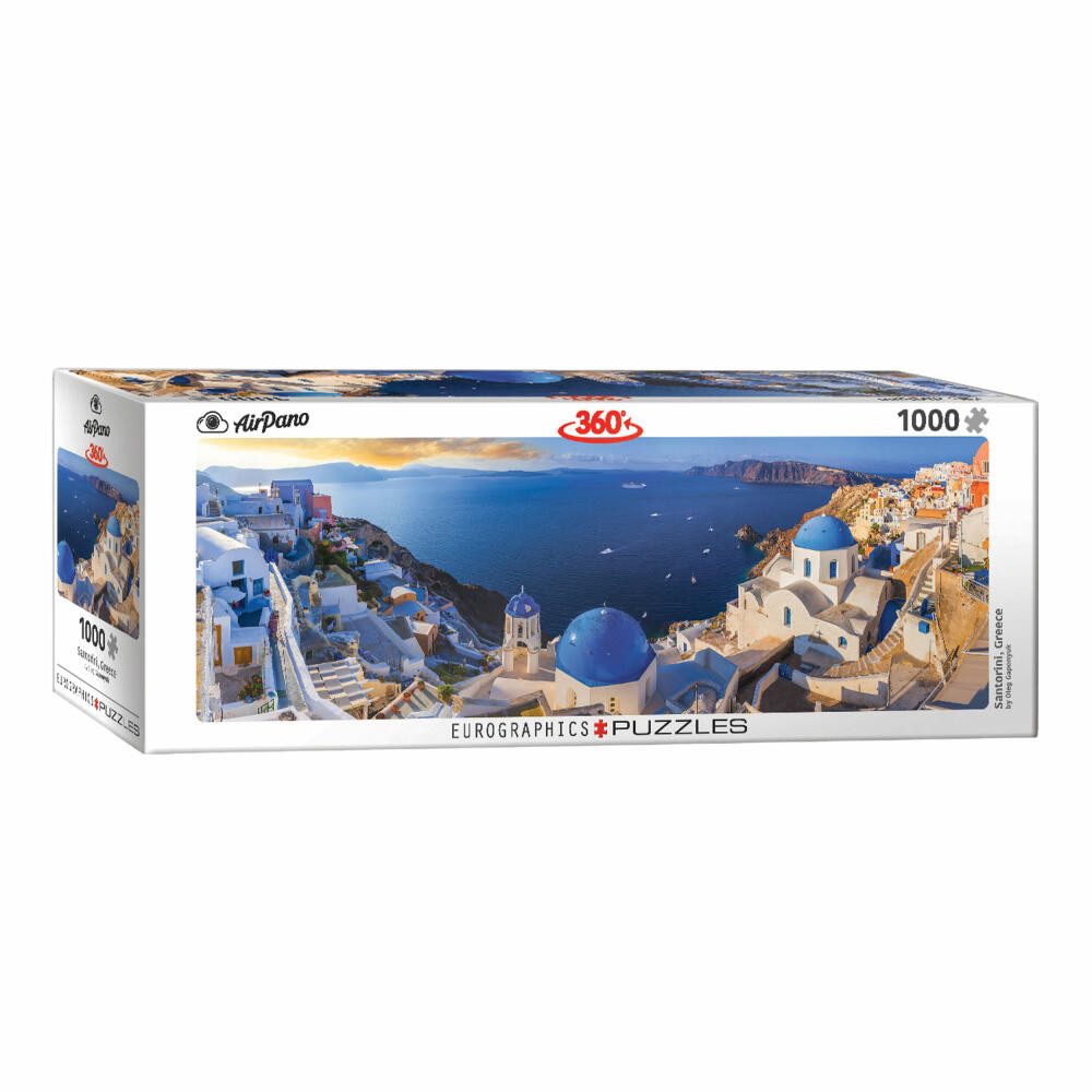 EUROGRAPHICS Puzzle Santorini Griechenland, 1000 Puzzleteile