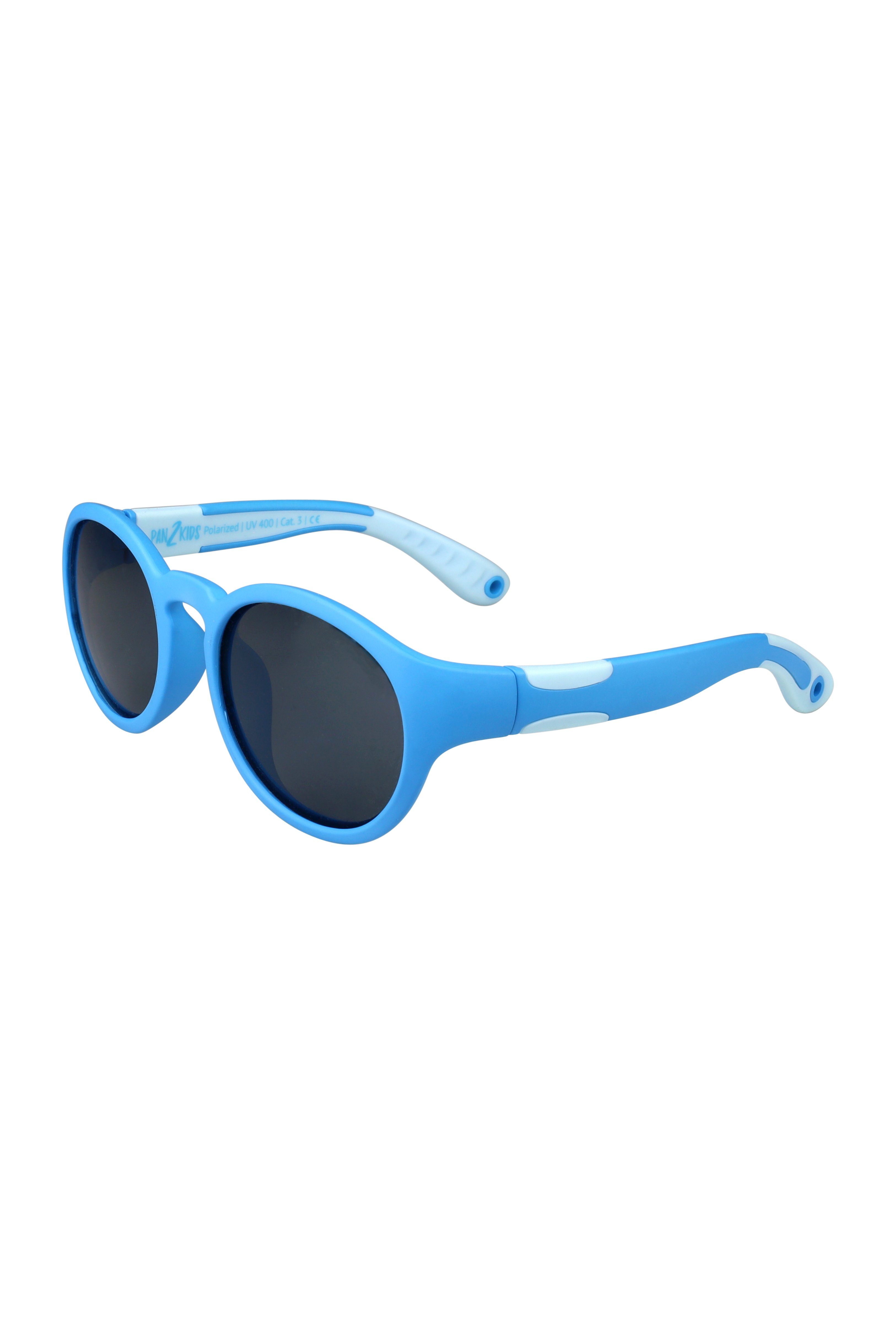 ActiveSol SUNGLASSES Sonnenbrille für Kinder - Pan2Kids, Panto Design, 2 – 5 Jahre, polarisiert Tranquil Blue