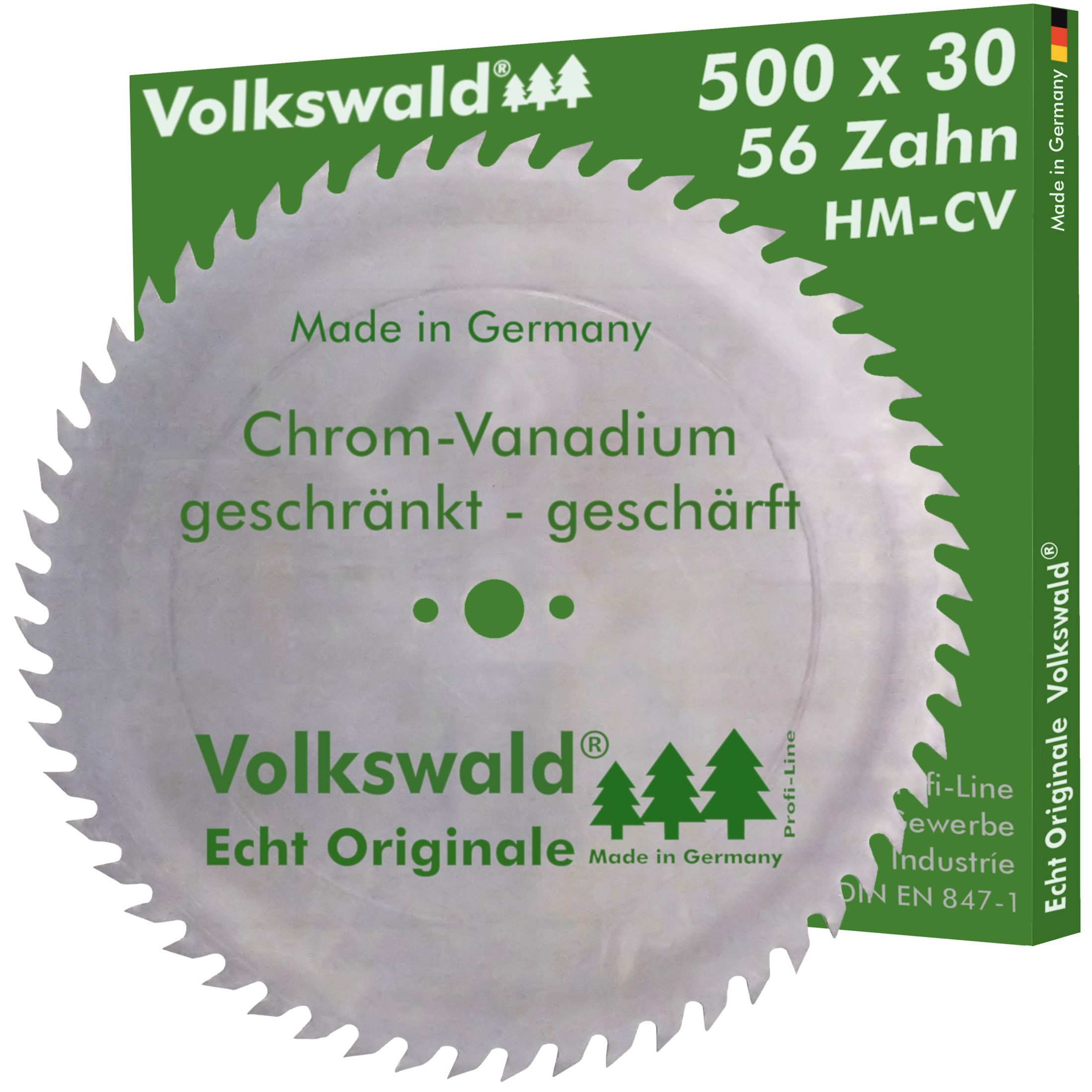 Volkswald Sägeblatt Volkswald® Sägeblatt CV 500 x 30 mm Z= 56