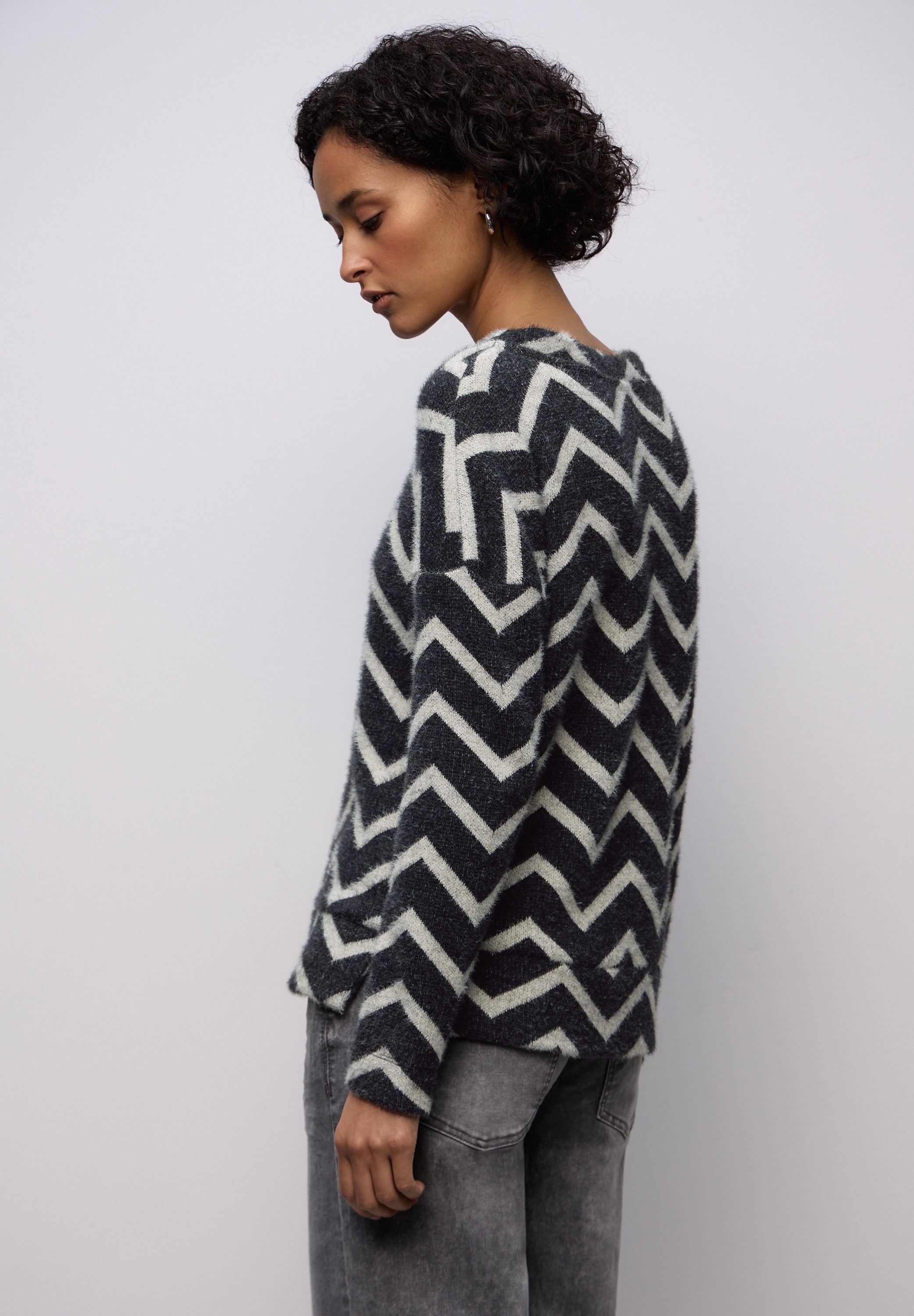 STREET ONE Langarmshirt im Shirt-Style günstig online kaufen