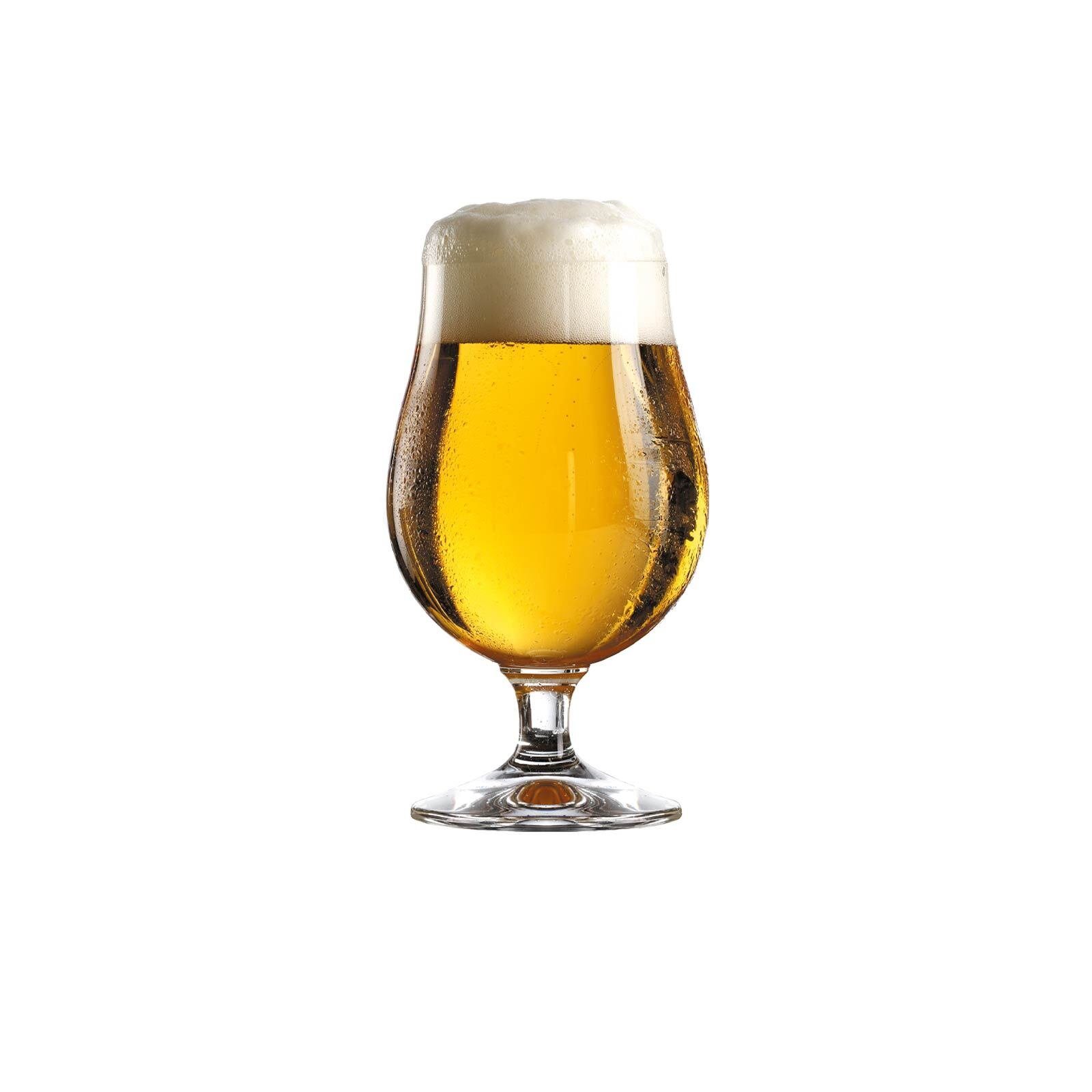 Stölzle Bierglas Berlin Biergläser 400 ml 6er Set, 6-tlg., Glas