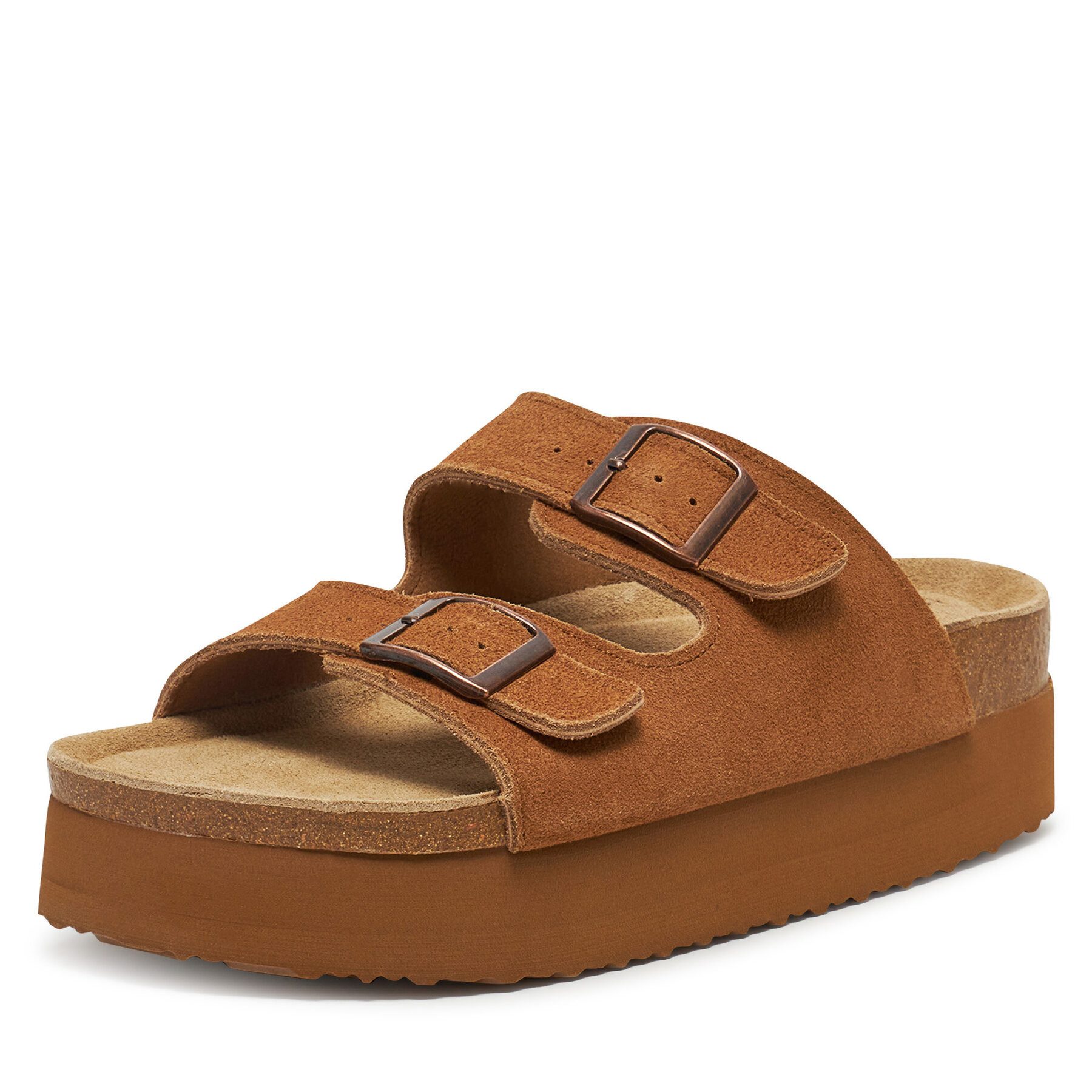 DeeZee Deezee Damen Flip-Flops Braun DZ-C1 Badepantolette – Bild 5 von 5