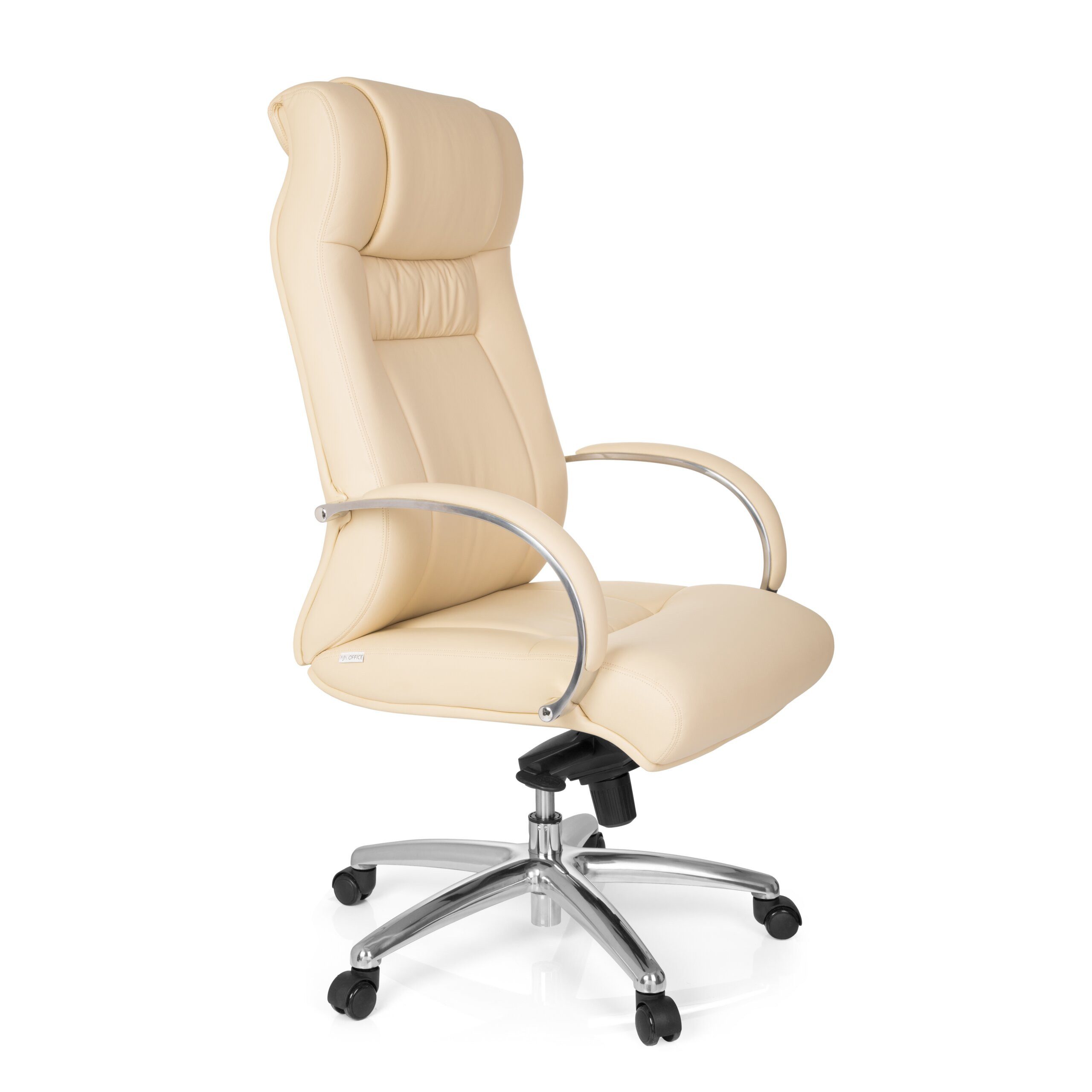 hjh OFFICE Drehstuhl XXL Drehstuhl Xxl G 600 Kunstleder mit Armlehnen (1 St), XXL Chefsessel Bürostuhl ergonomisch