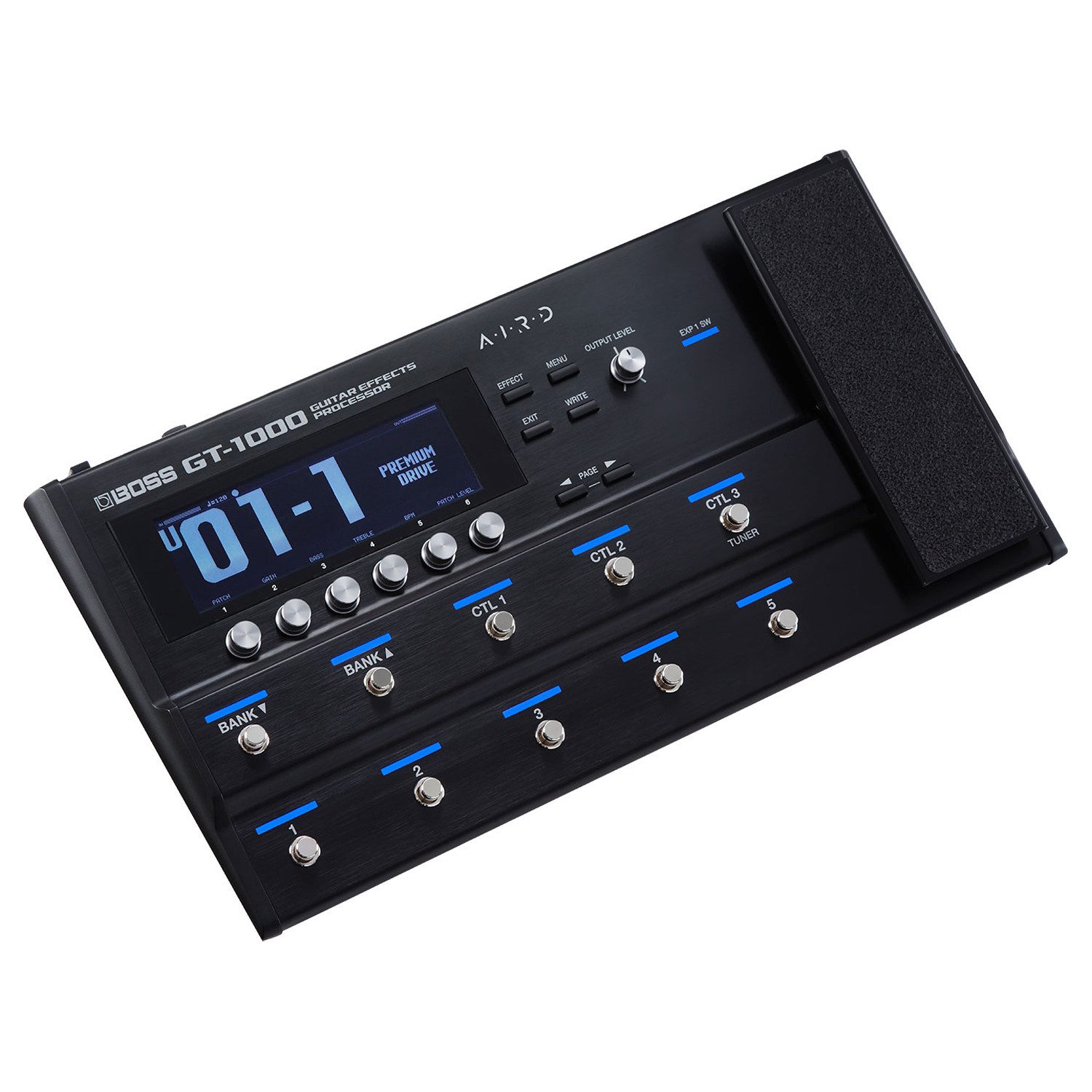Boss by Roland E-Gitarre Boss Effektgerät GT-1000 Modeling Multieffekt-Pedal, Effektgerät, Modeling, Multieffekt, Pedal