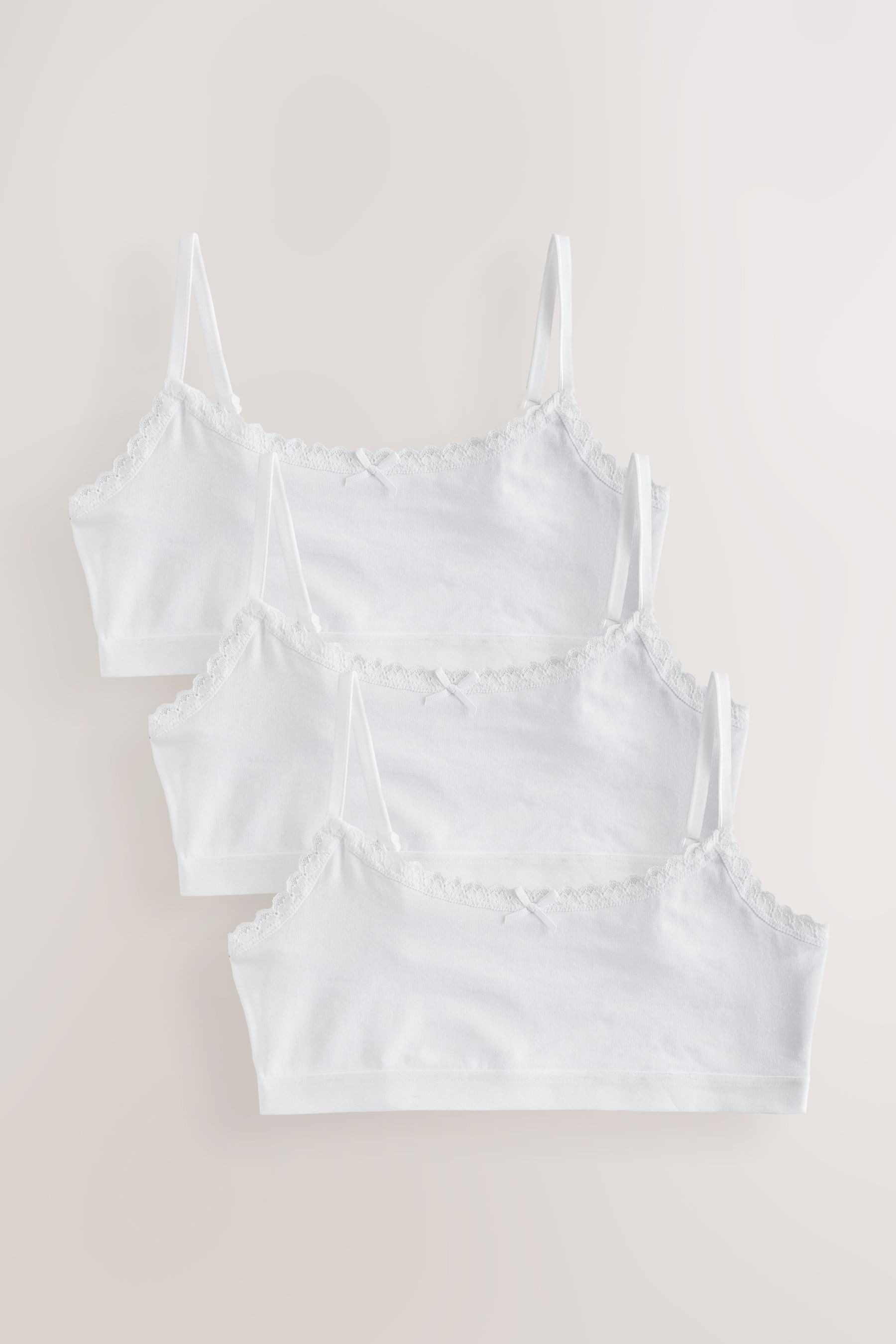 Next Crop-Top 3er-Pack verkürzte Trägertops (3-tlg)