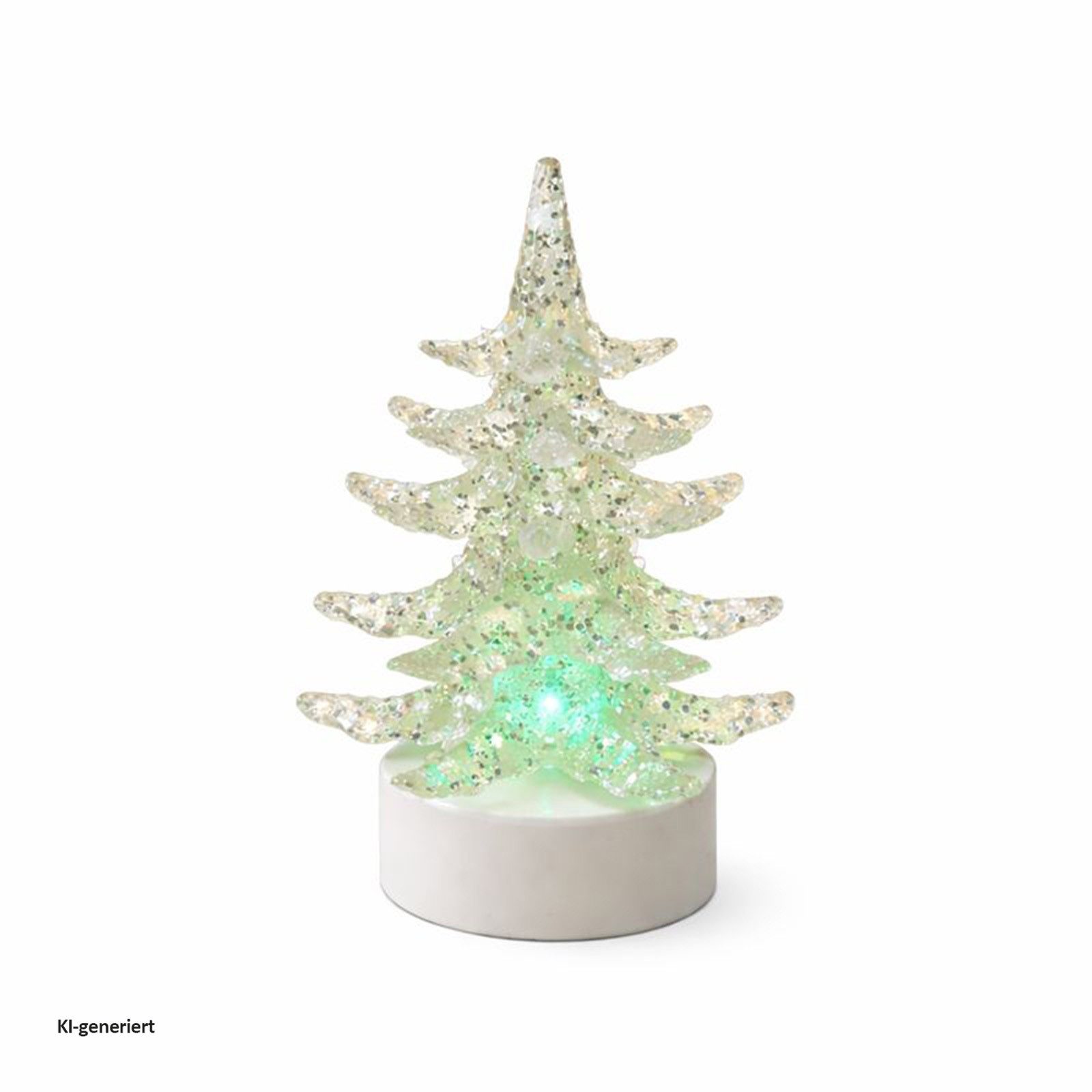 HTI-Living Weihnachtsfigur Funkelnder Weihnachtsbaum klein (Stück, 1 St., 1 Weihnachtsbaum) – Bild 3 von 3
