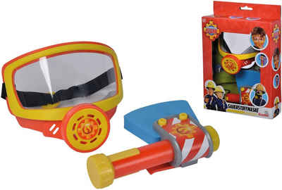 SIMBA Spielzeug-Sauerstoffmaske Пожежний Сем, Feuerwehr Sauerstoffmaske, (Set, 2-tlg), mit Spielzeug-Axt