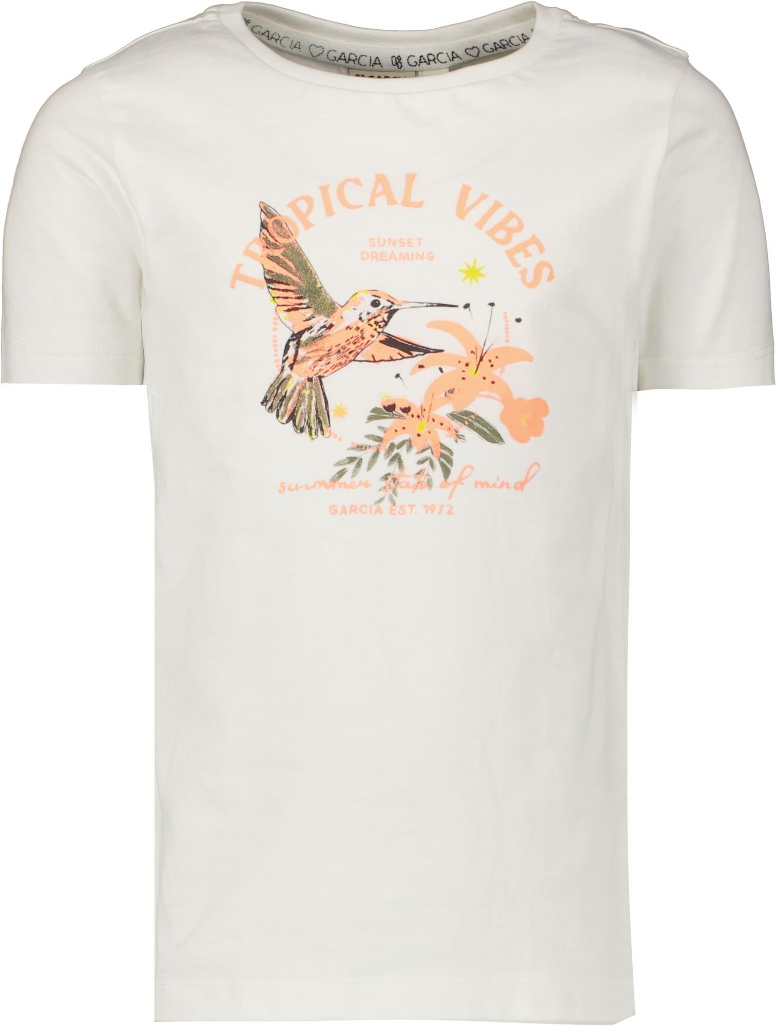 Garcia T-Shirt Tropical Vibes