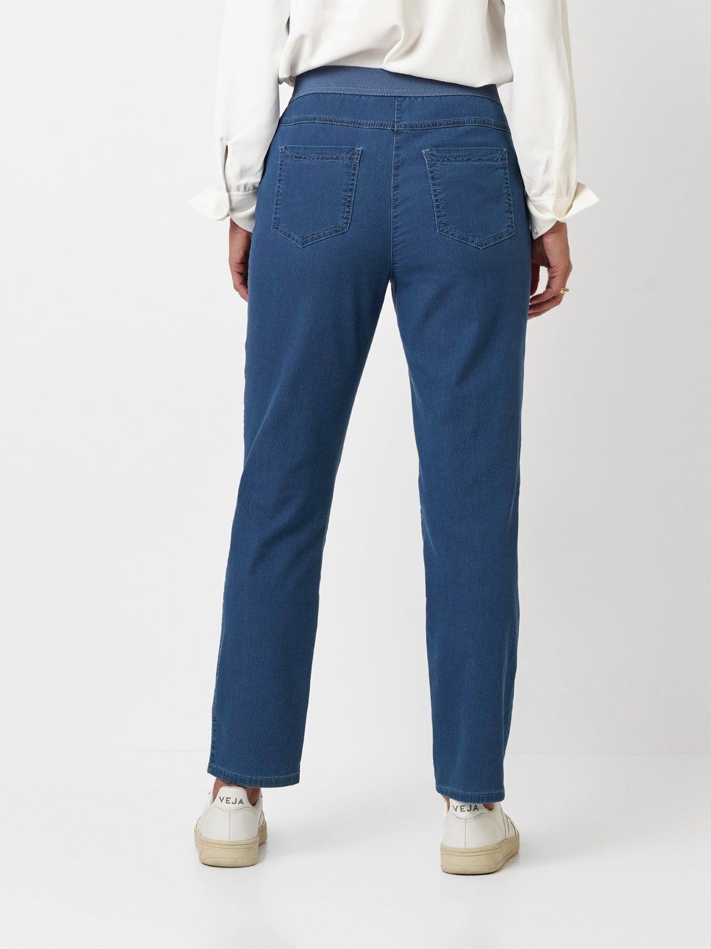Relaxed by TONI Stretch-Hose Alice Slim 7/8 mit sportivem Gummibund