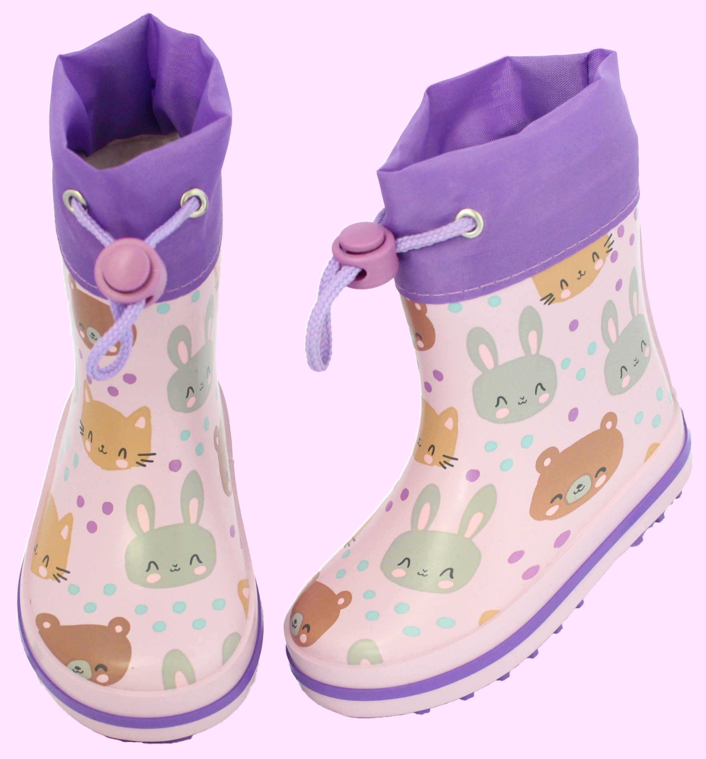 Beck Kleinkinder Gummistiefel Schnucki mit Warmfutter Gummistiefel leichtes Warmfutter