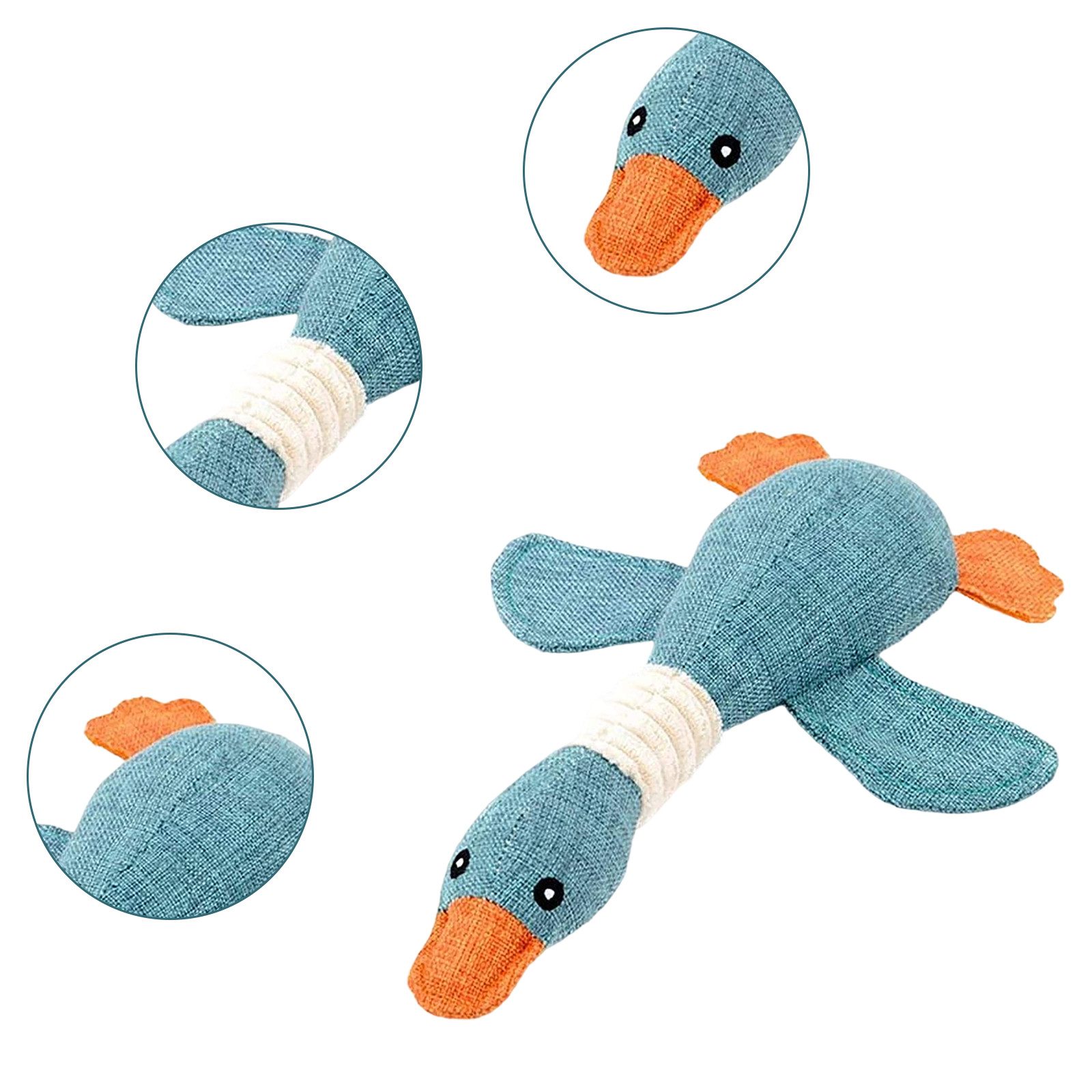 MODFU Tierkuscheltier Haustierspielzeug Quietschspielzeug Kauspielzeug Hund günstig online kaufen