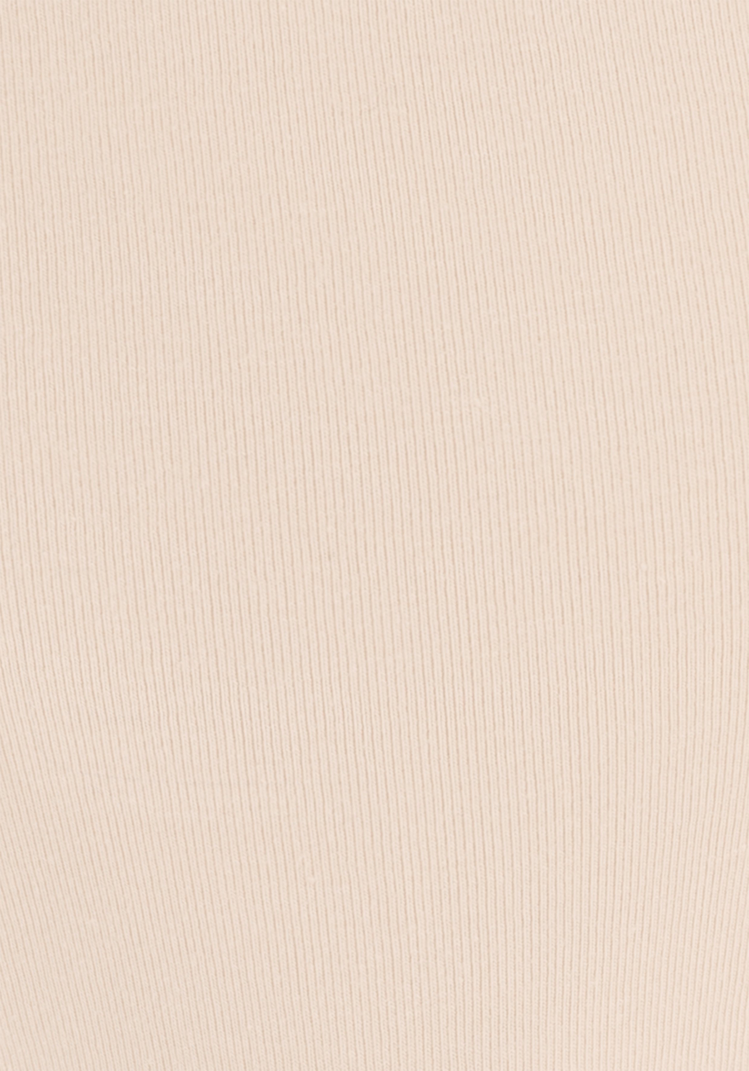 Baumwolle LASCANA nougat, Slips elastischer (Packung, aus Jazz-Pants beige, schwarz 4-St) champagner,