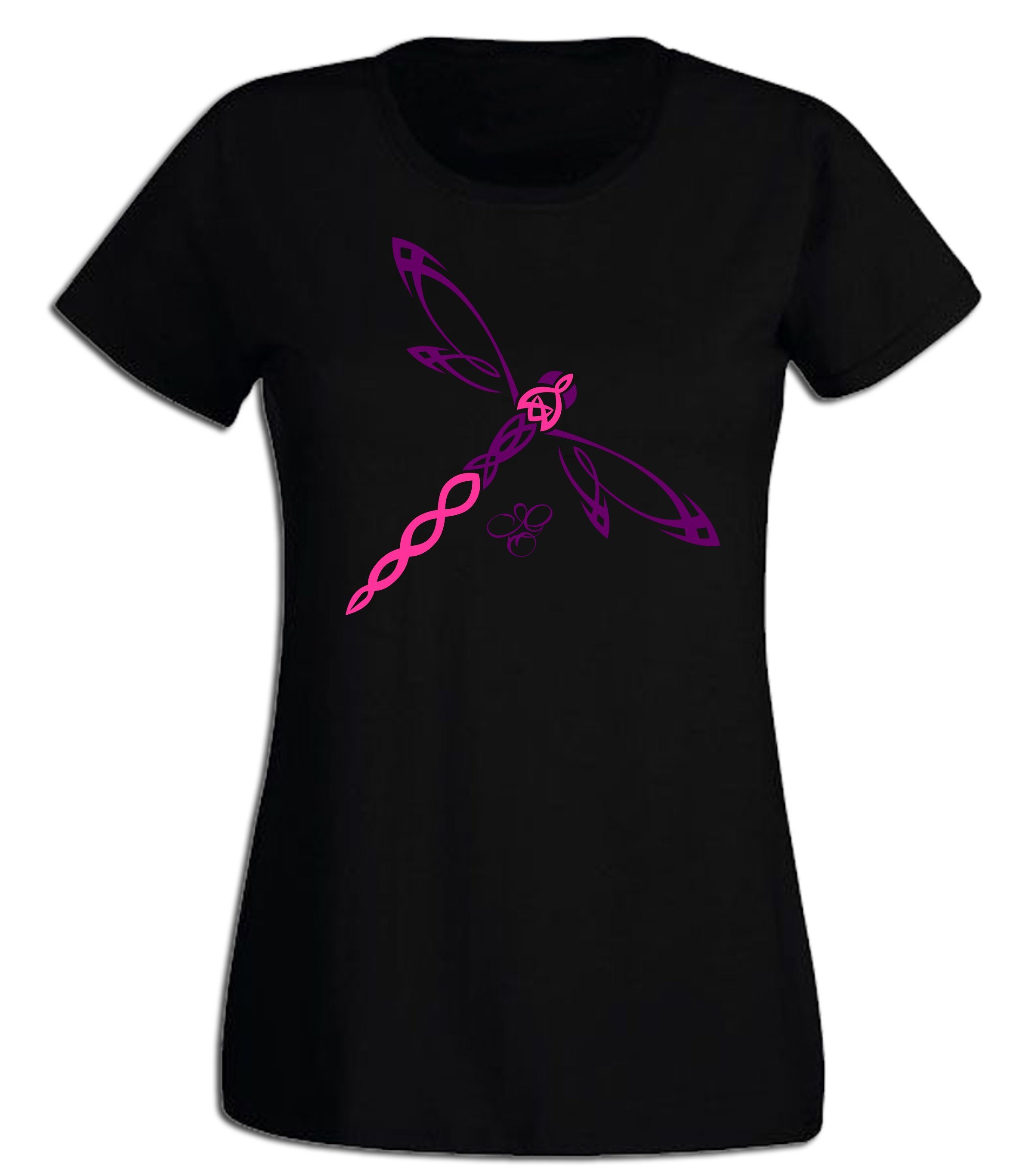 G-graphics T-Shirt Damen T-Shirt - Libelle günstig online kaufen