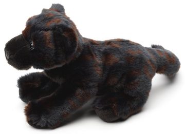 Uni-Toys Kuscheltier Schwarzer Panther, sitzend - 25 m (Länge) - Plüschtier, zu 100 % recyceltes Füllmaterial