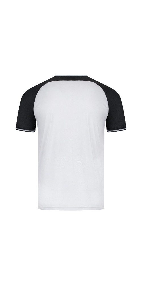 VICTOR T-Shirt T-63101 A (100% Polyester) weiss/schwarz Herren
