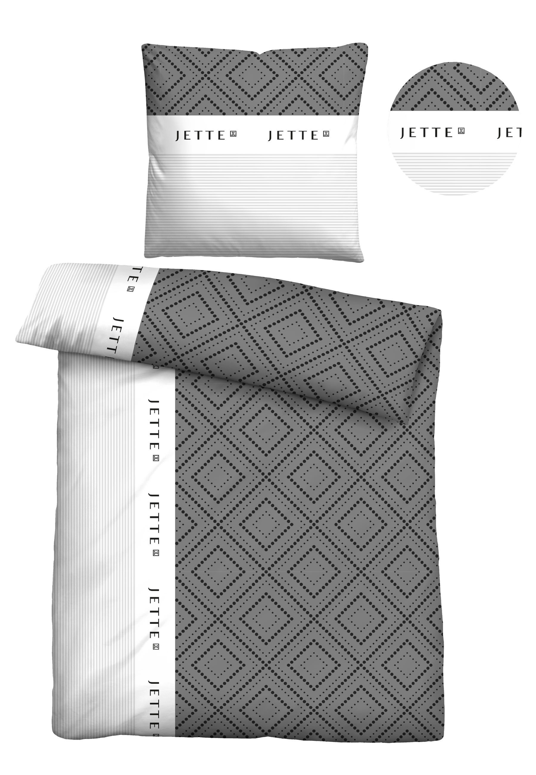 JETTE Bettwäsche 0401615, Renforcé, 2 teilig, günstig online kaufen