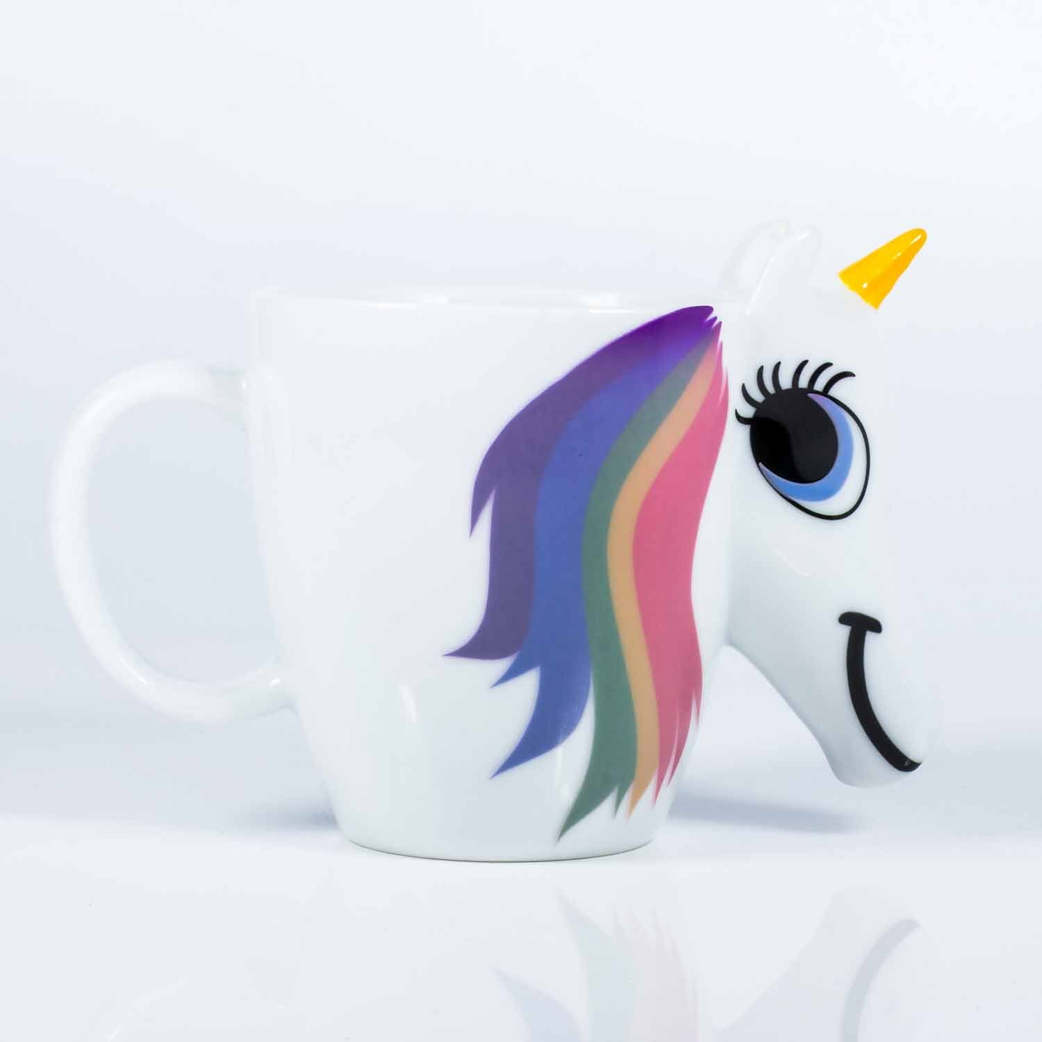 Thumbs Up Tasse Tasse "Unicorn Einhorn Tasse mit Farbwechsel, Keramik, - Mug" Farbwechseleffekt