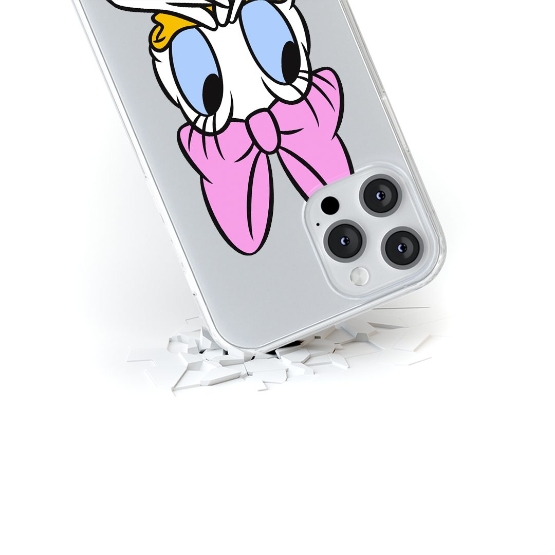 Disney Handyhülle Handyhülle Daisy-002 Disney Partial Print Transparent