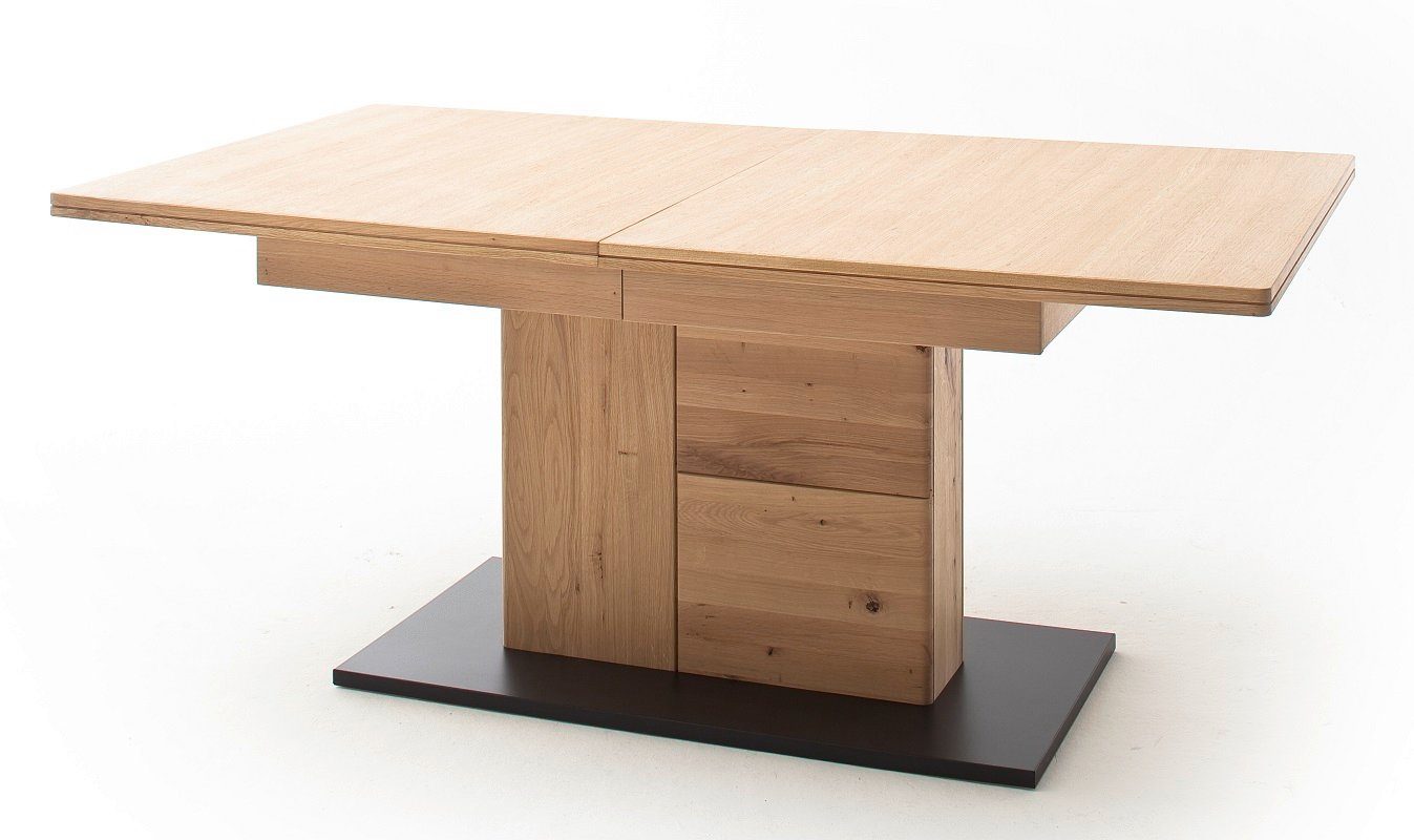 MCA furniture Esstisch Esstisch Barcelona ausziehbar, Balkeneiche Bianco, 180 (230) x 100 (No-Set)