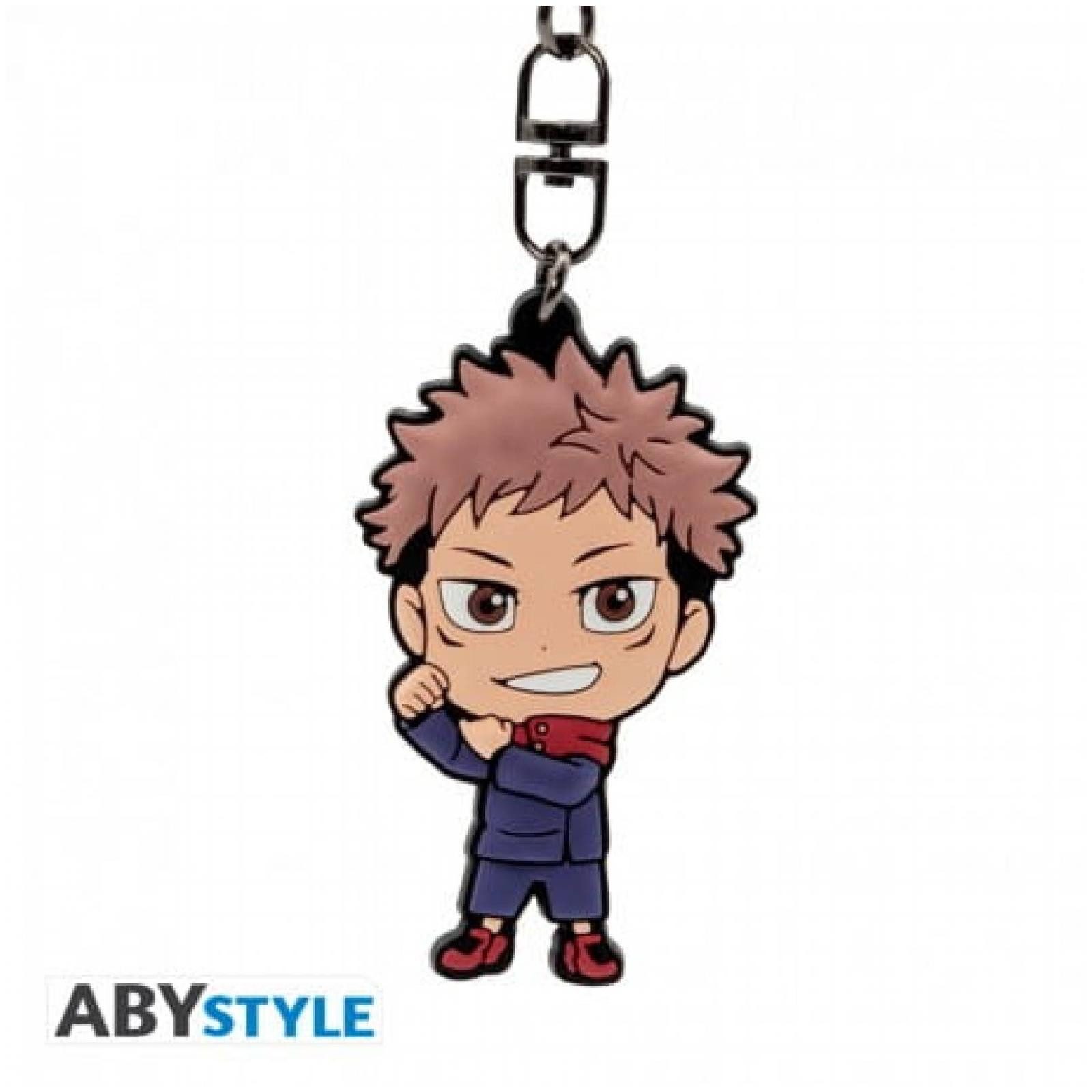 ABYstyle Schlüsselanhänger JUJUTSU KAISEN - Schlüsselanhänger PVC Yuji Itadori
