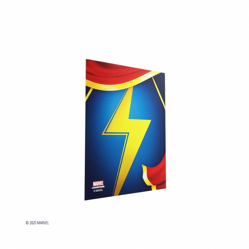 Gamegenic Spiel, Marvel Champions Sleeves - Ms. Marvel - (Einzelpack)