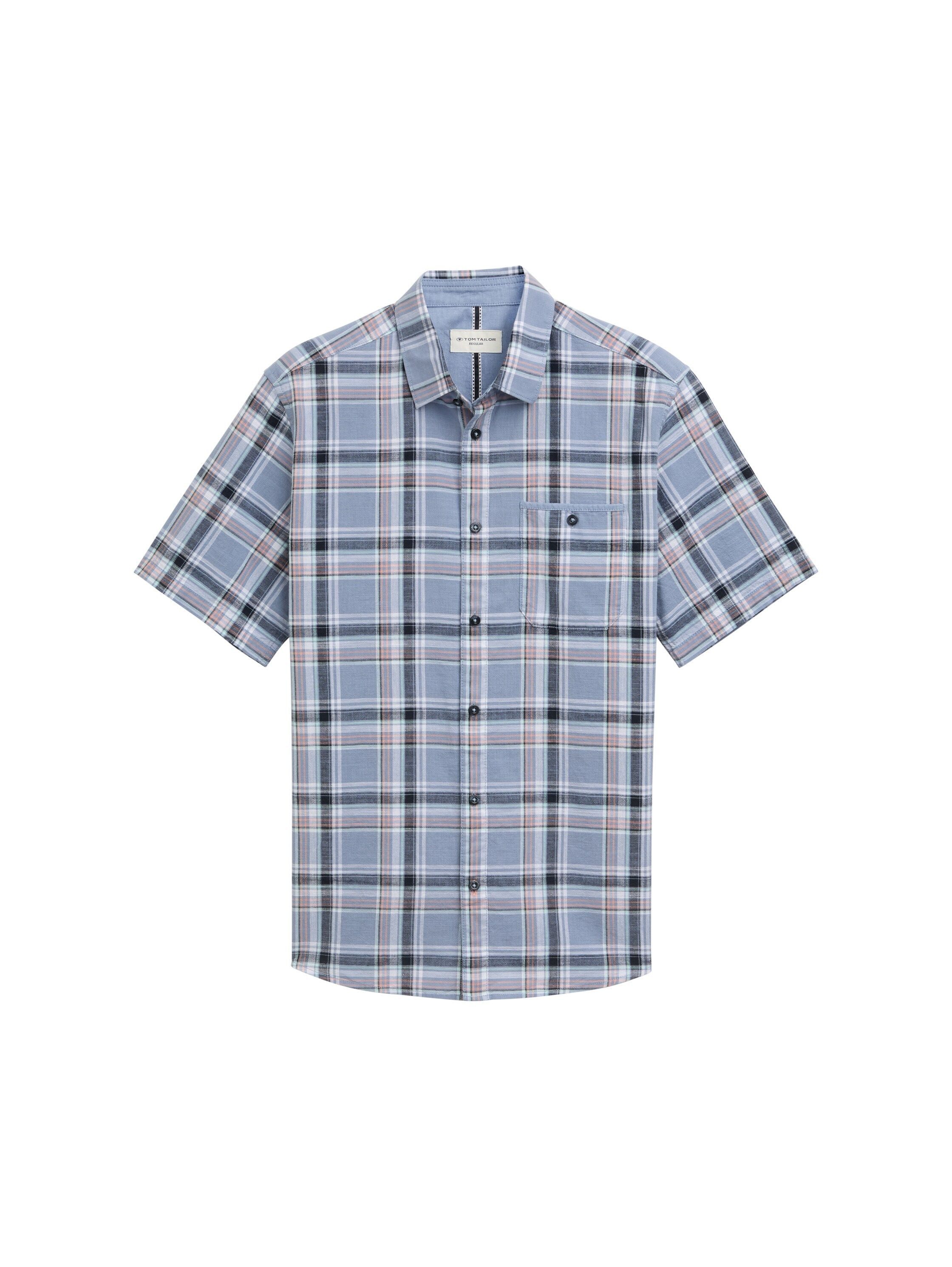37612 Blue Multicol Check