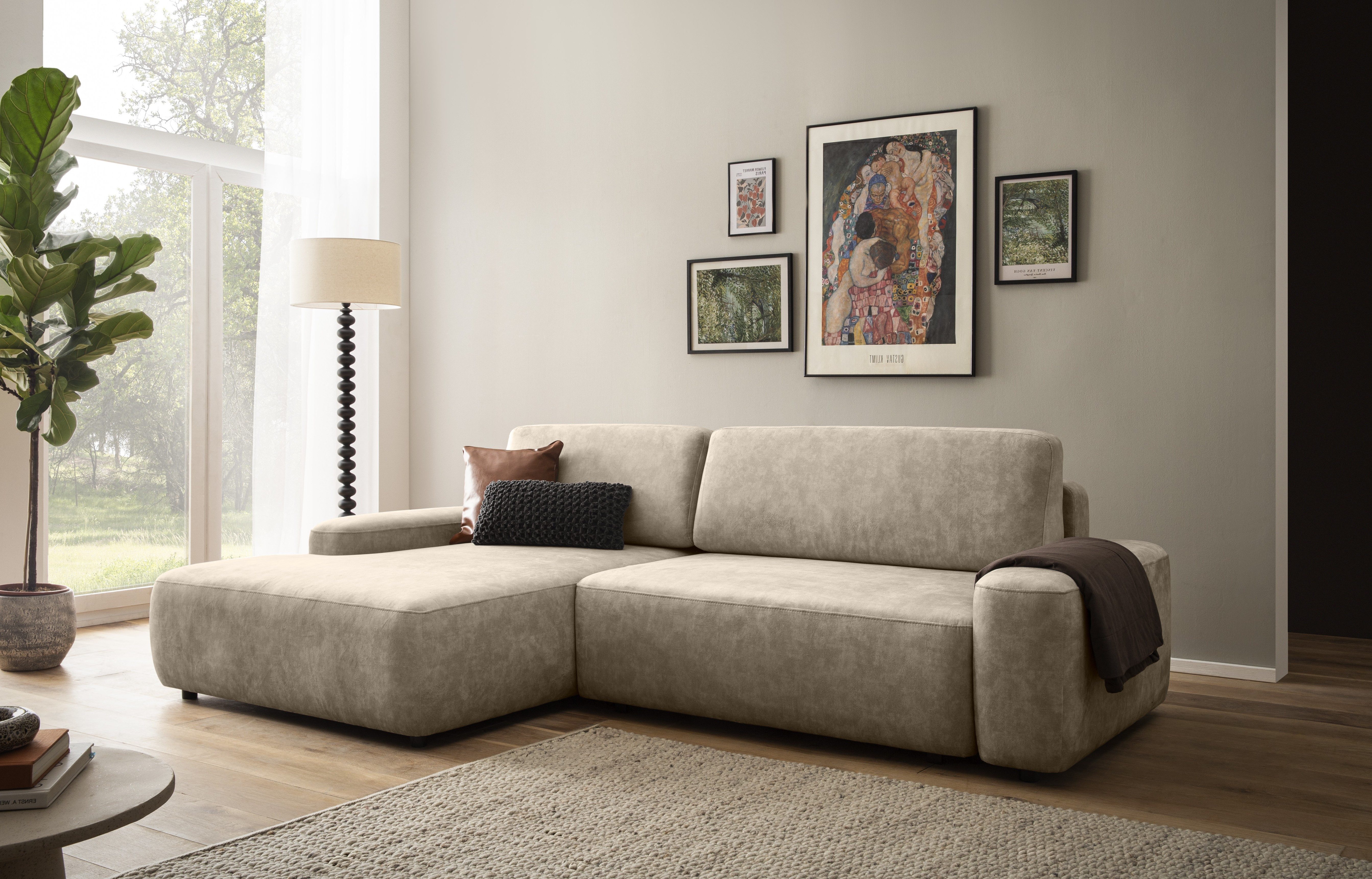 INOSIGN Ecksofa TORGE (264cm), Schlafsofa in günstig online kaufen
