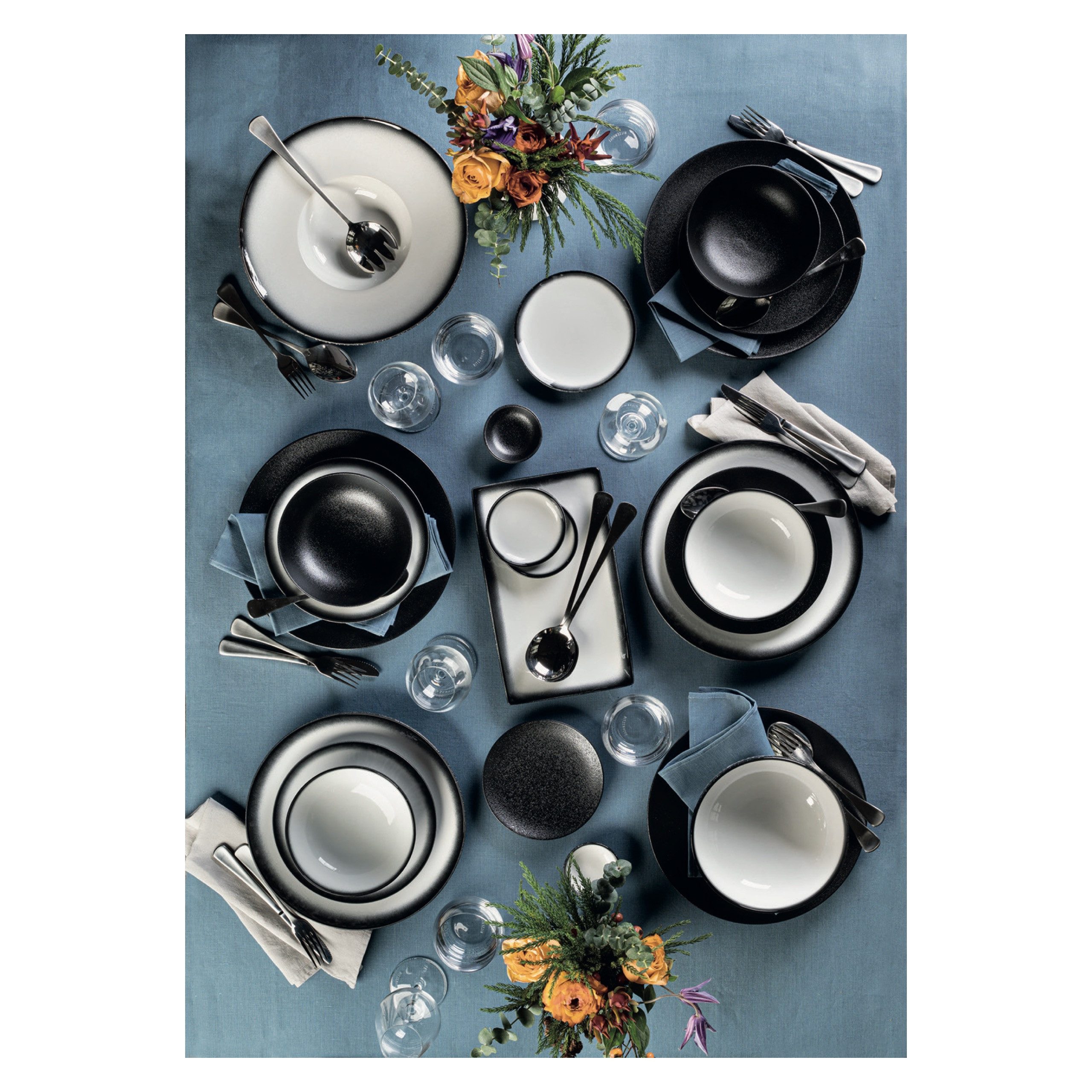 Maxwell & Williams Servierschale Caviar Granite, Keramik
