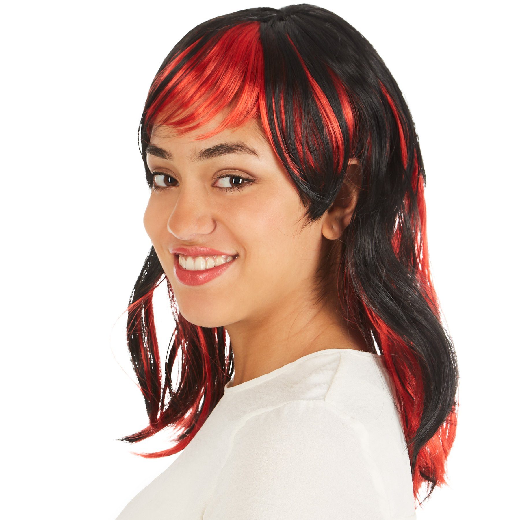 dressforfun Kostüm-Perücke Perücke Flammen