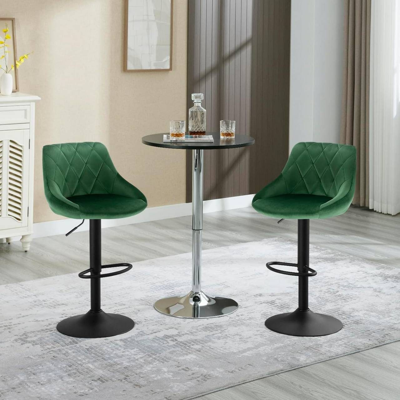 Woltu Barhocker (2 St), gut gepolstert, günstig online kaufen